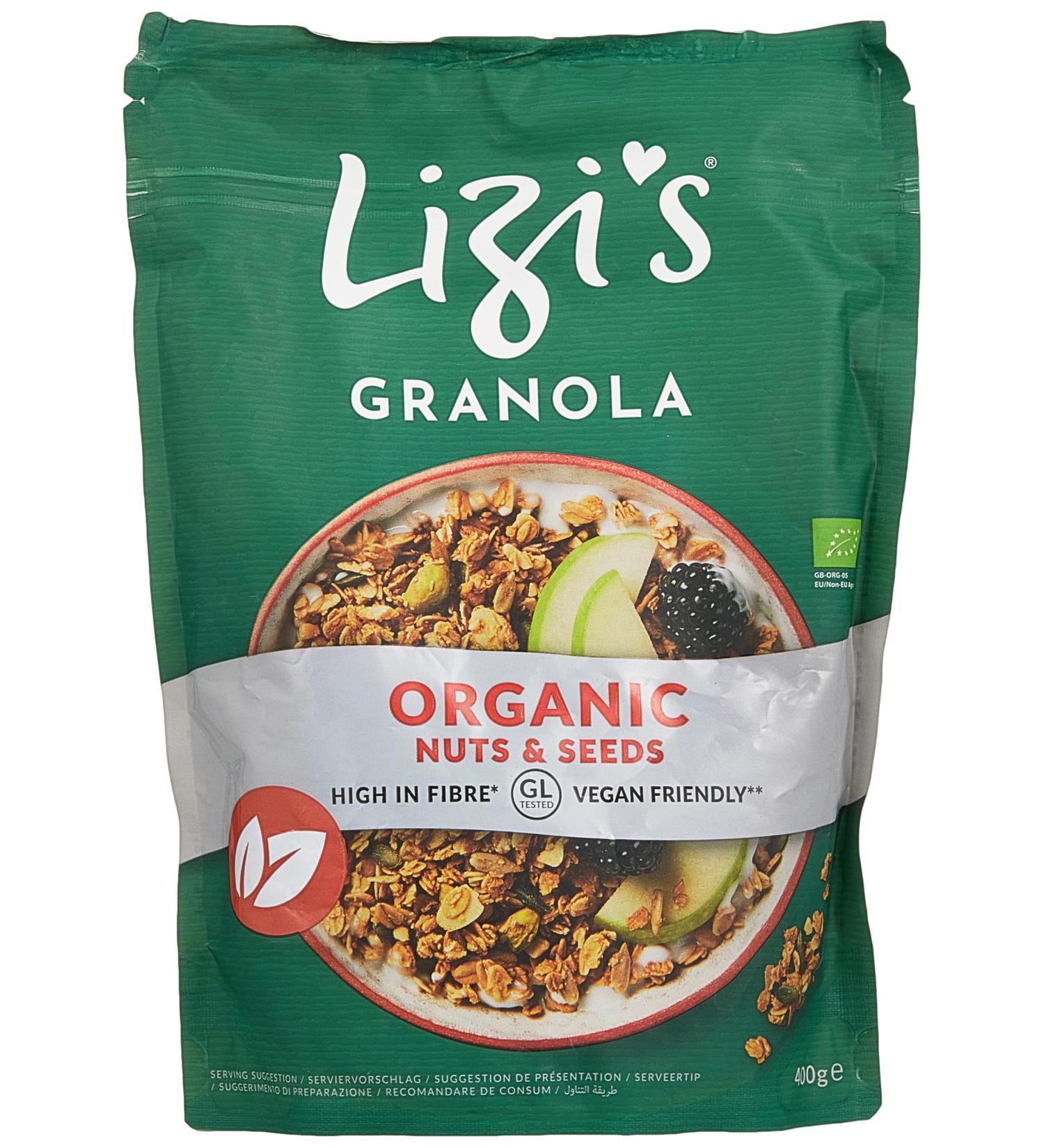 Lizi's Organic Granola 400g - Buy Online on GoSupps.com