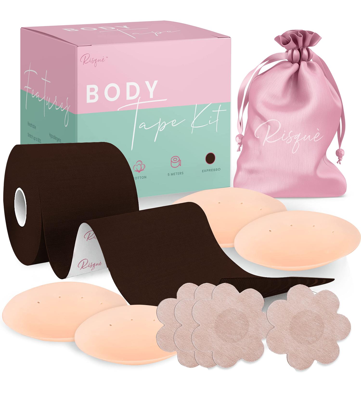 Chest Brace Kit for Lift & Contour | Waterproof Sweat-Proof Bob Tape - Dark Espresso - Buy Online on GoSupps.com