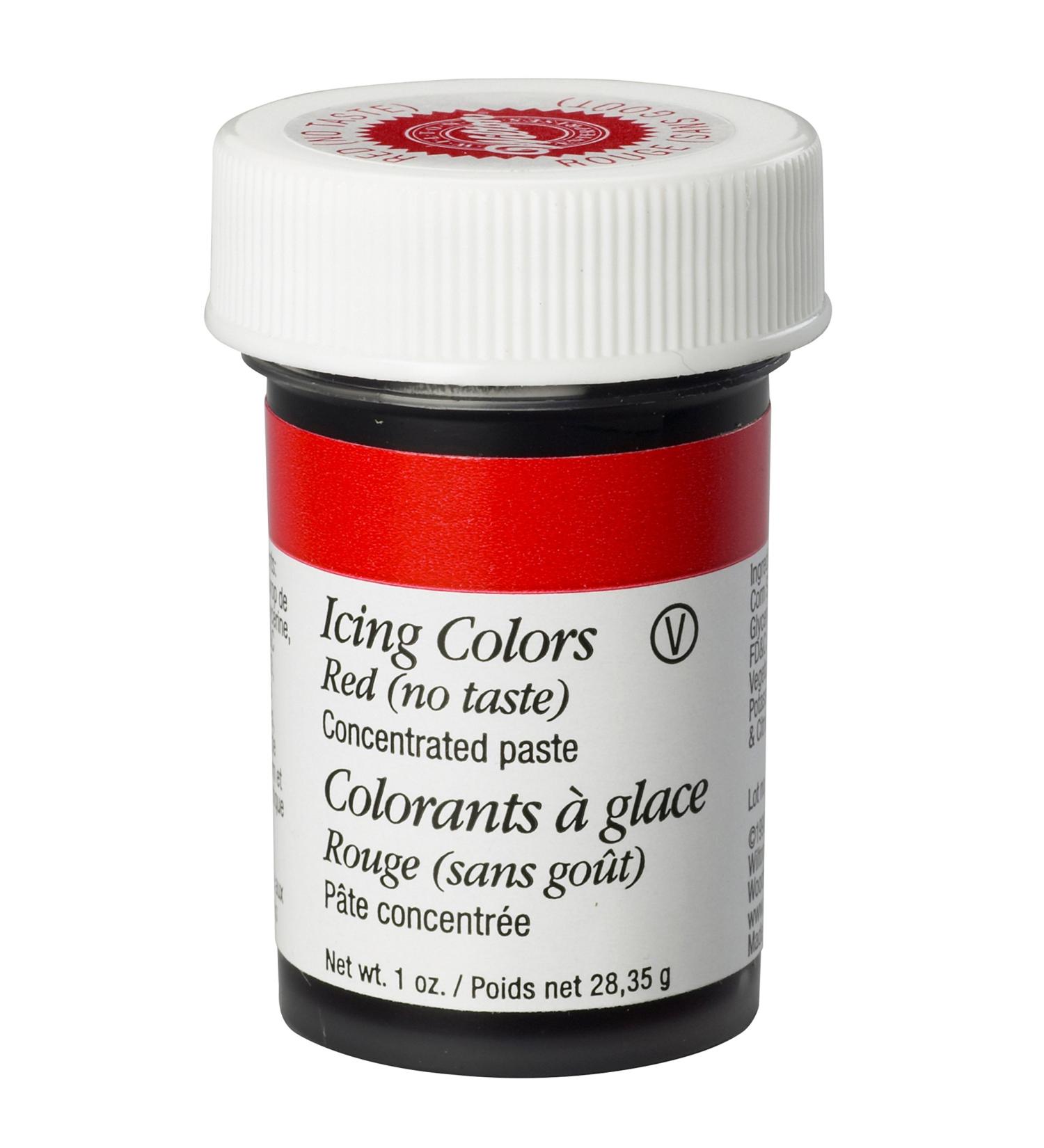 Wilton Icing Colors 1oz-Red (No-Taste) - Buy Online on GoSupps.com
