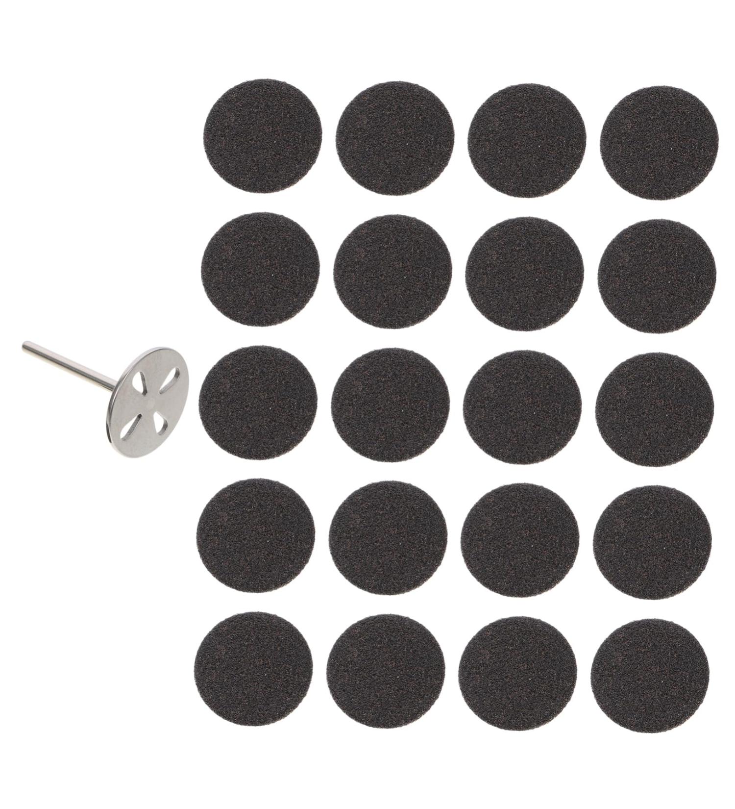 Ipetboom 1 Set Nail Polishing Sheets Nail Implements Stainless Steel Disc Electric Tool Foot Nail Accessories Manicure Grinding Slices Nail Tool Grinding Feet Stainless Steel - Buy Online on GoSupps.com