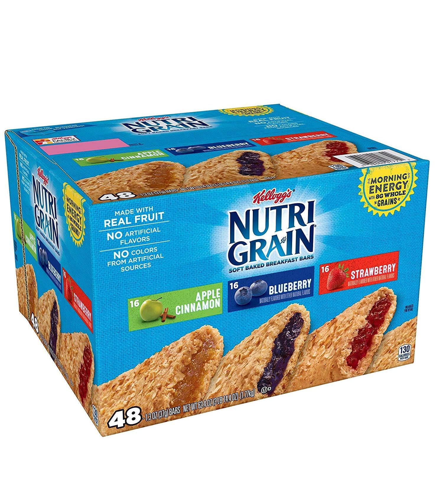 Kellogg Nutri-Grain Bars  48 ct. AS - Buy Online on GoSupps.com