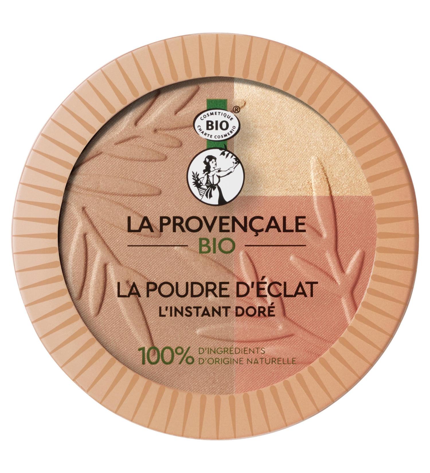La Proven ale Organic Instant Golden Radiance Powder 3 in 1: Sun Powder Blusher Complexion Illuminator - 100% Natural Ingredients - Bronzing Powder for Face Good Looking Effect - Buy Online on GoSupps.com
