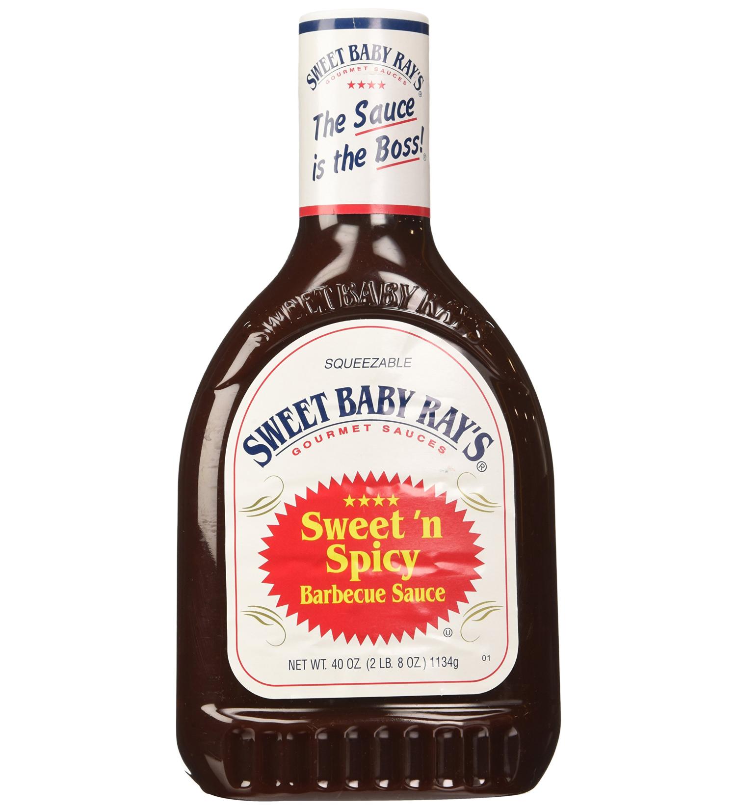 Sweet Baby Rays Sweet N Spicy Barbecue Sauce 1.13kg (40oz) - Buy Online on GoSupps.com