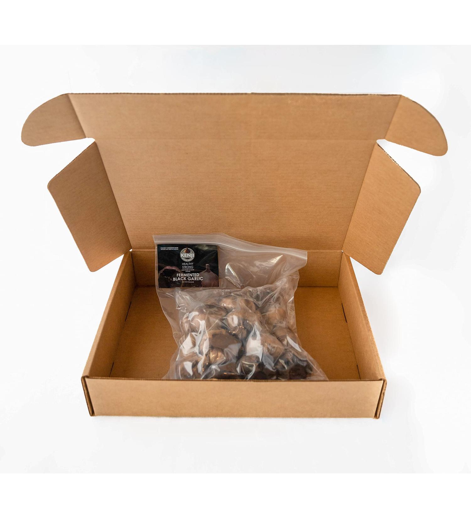 Black Garlic Whole Bulbs - Fermented/Aged Naturally (24 Bulbs (1 kg)) 1 kg (Pack of 1) - Buy Online on GoSupps.com