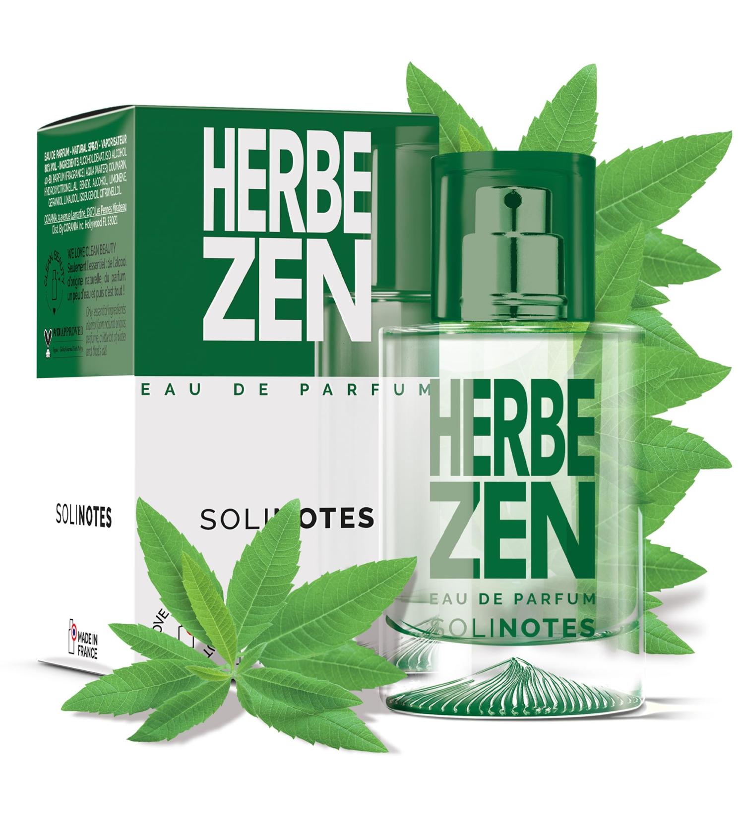SOLINOTES Zen Meadow Perfume for Women - Eau De Parfum | Delicate Floral and Soothing Scent - Made in France - Vegan - 1.7 fl.oz Herbal floral musky woody - Buy Online on GoSupps.com