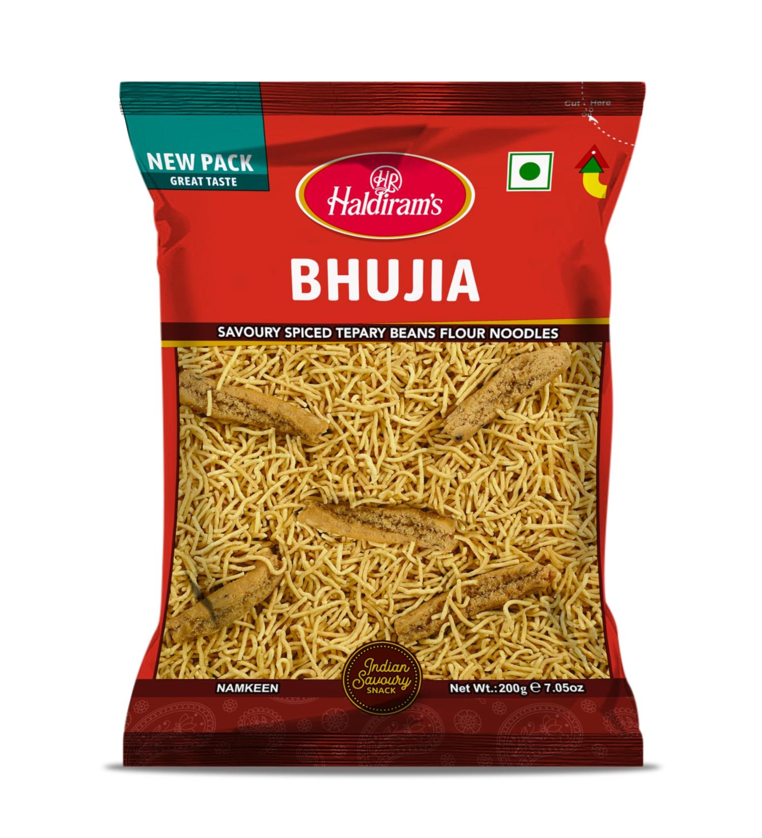Haldirams Bhujia Masala Lot de 1 (1 x 200 g) - Buy Online on GoSupps.com