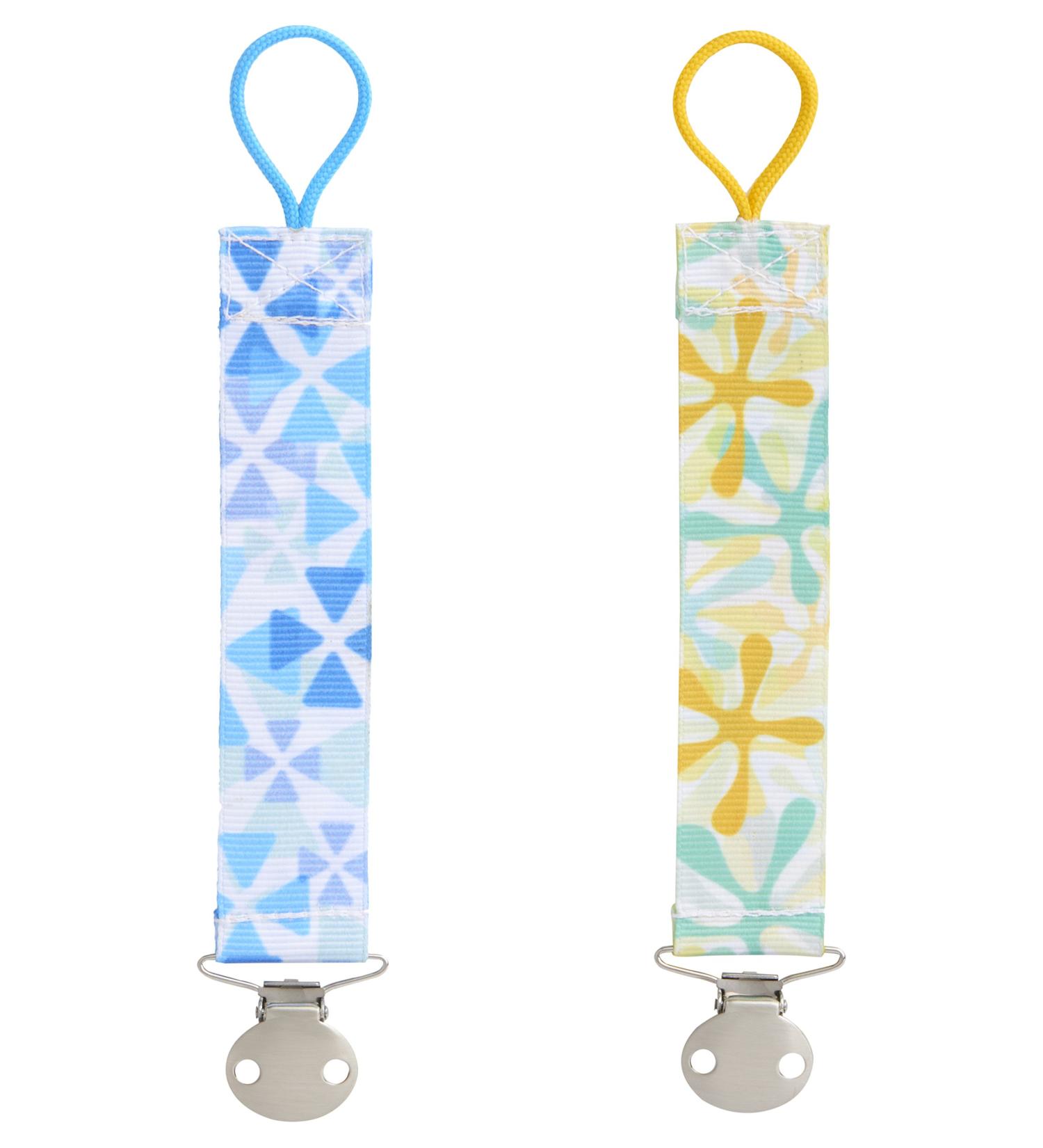 Munchkin 2-Piece Blue/Green Pacifier Clip Set - Buy Online on GoSupps.com