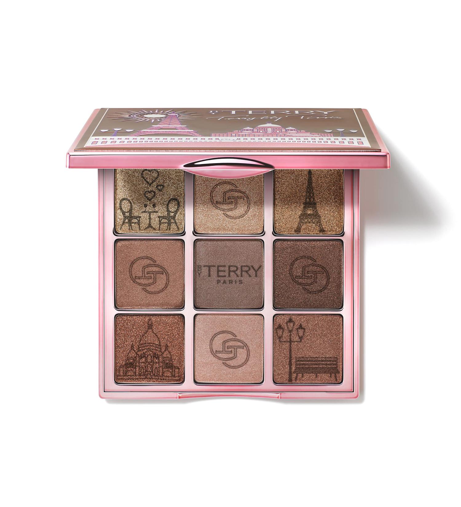 By Terry VIP Expert Eyeshadow Palette - N4 Bonjour Paris | 9 Matte & Metallic Shades | Vegan & Clean Formula - Buy Online on GoSupps.com