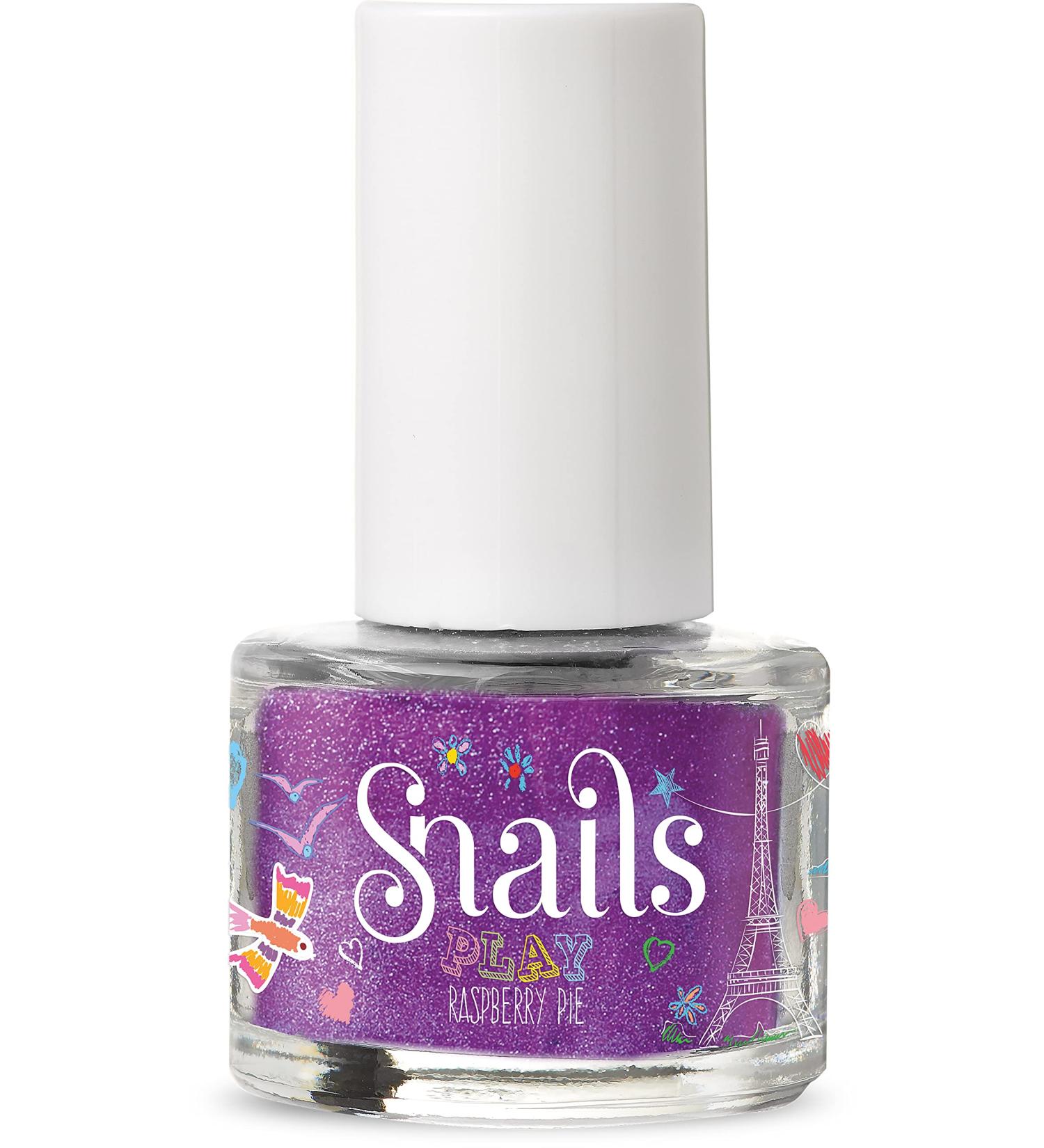 Snails 517254 Children's Nail Polish Mini Play Rasperry Pie water-based washable harmless vegan