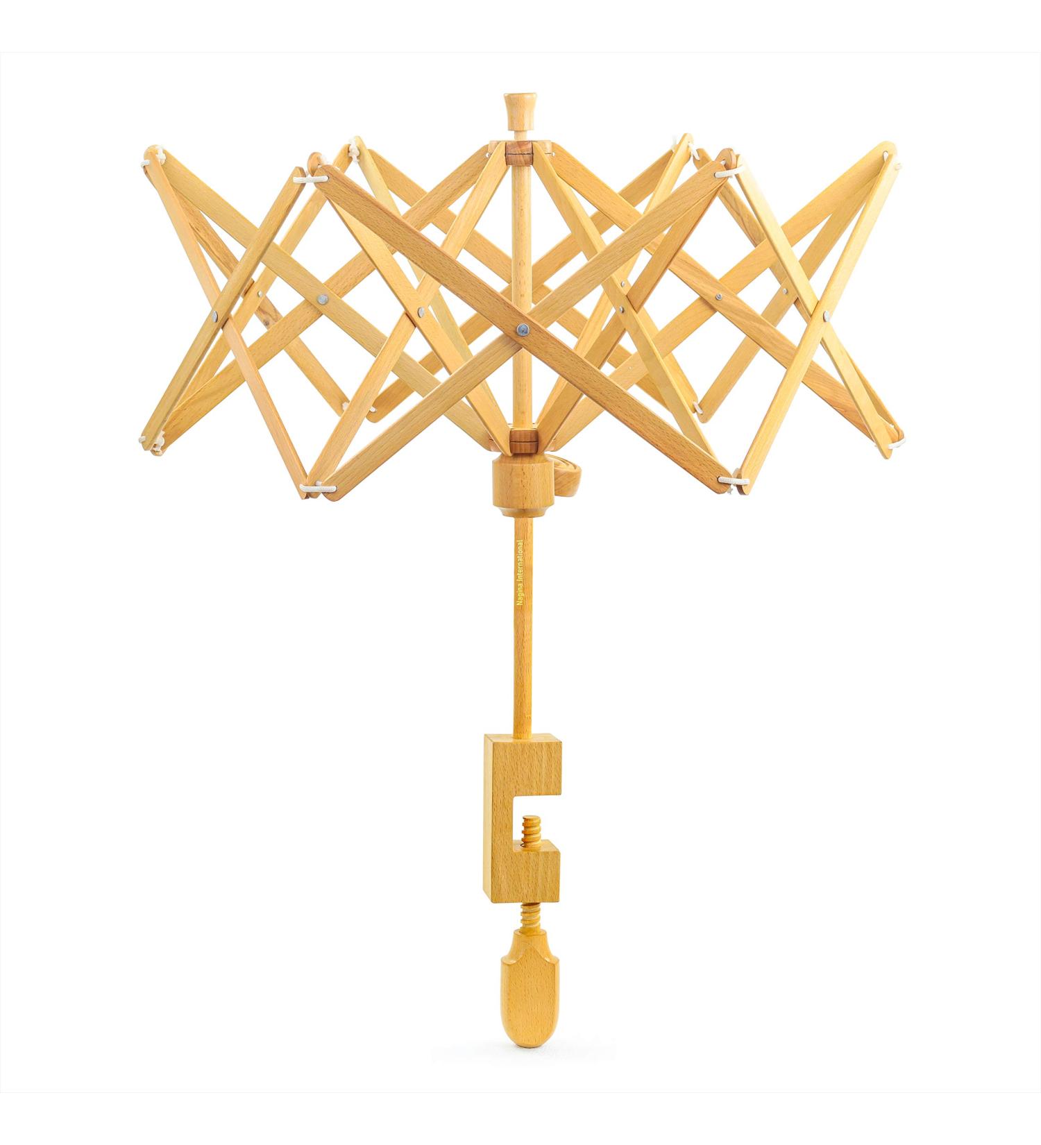 Textile Beech Crafted Premium Yarn Swift with Skeins and Hanks | Knitting, Crocheting & Spinning Winder by Nagina International - Buy Online on GoSupps.com