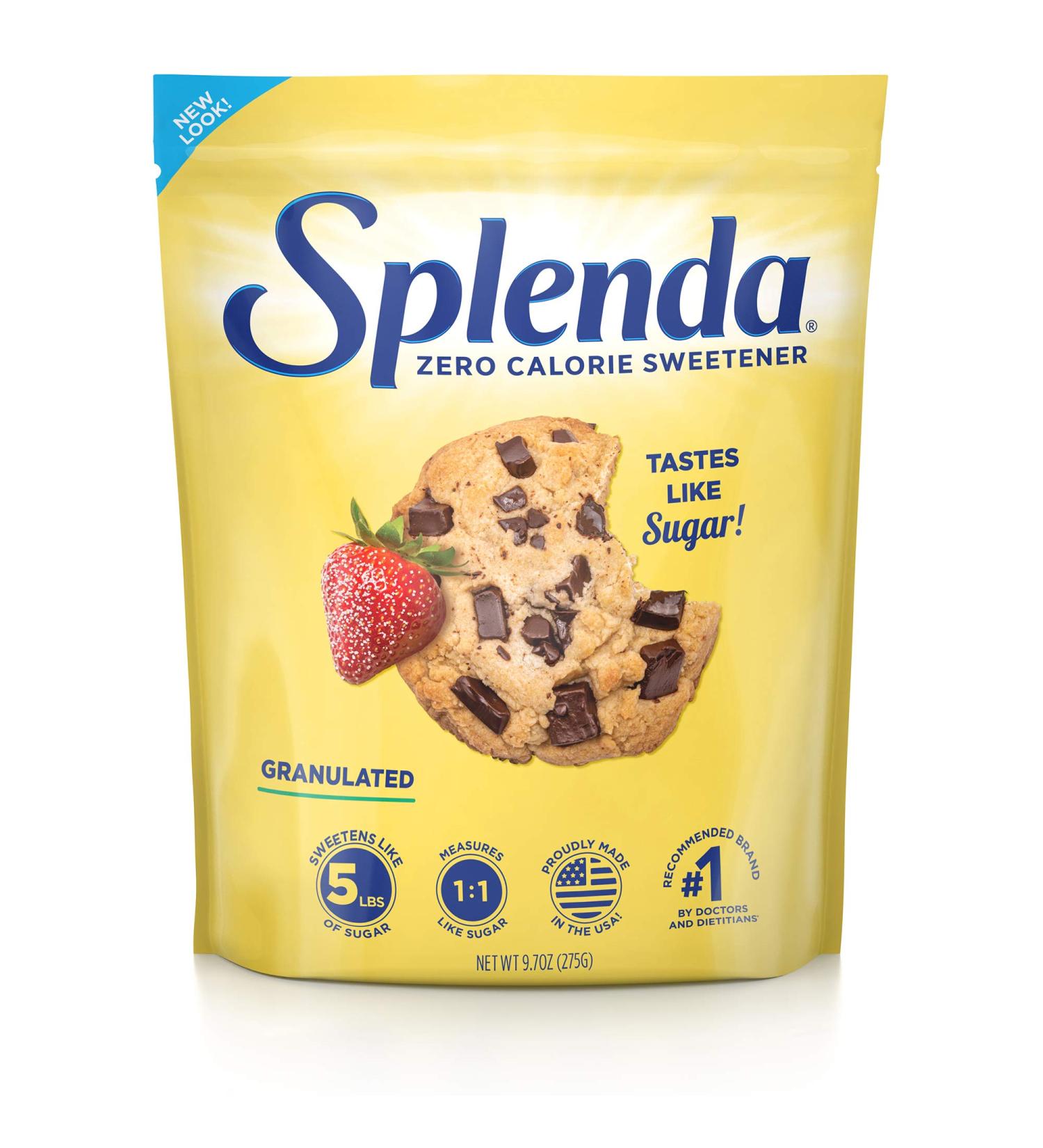 Splenda No Calorie Sweetener Granular 9.7 oz - Sugar Substitute for a Healthier Lifestyle - Buy Online on GoSupps.com