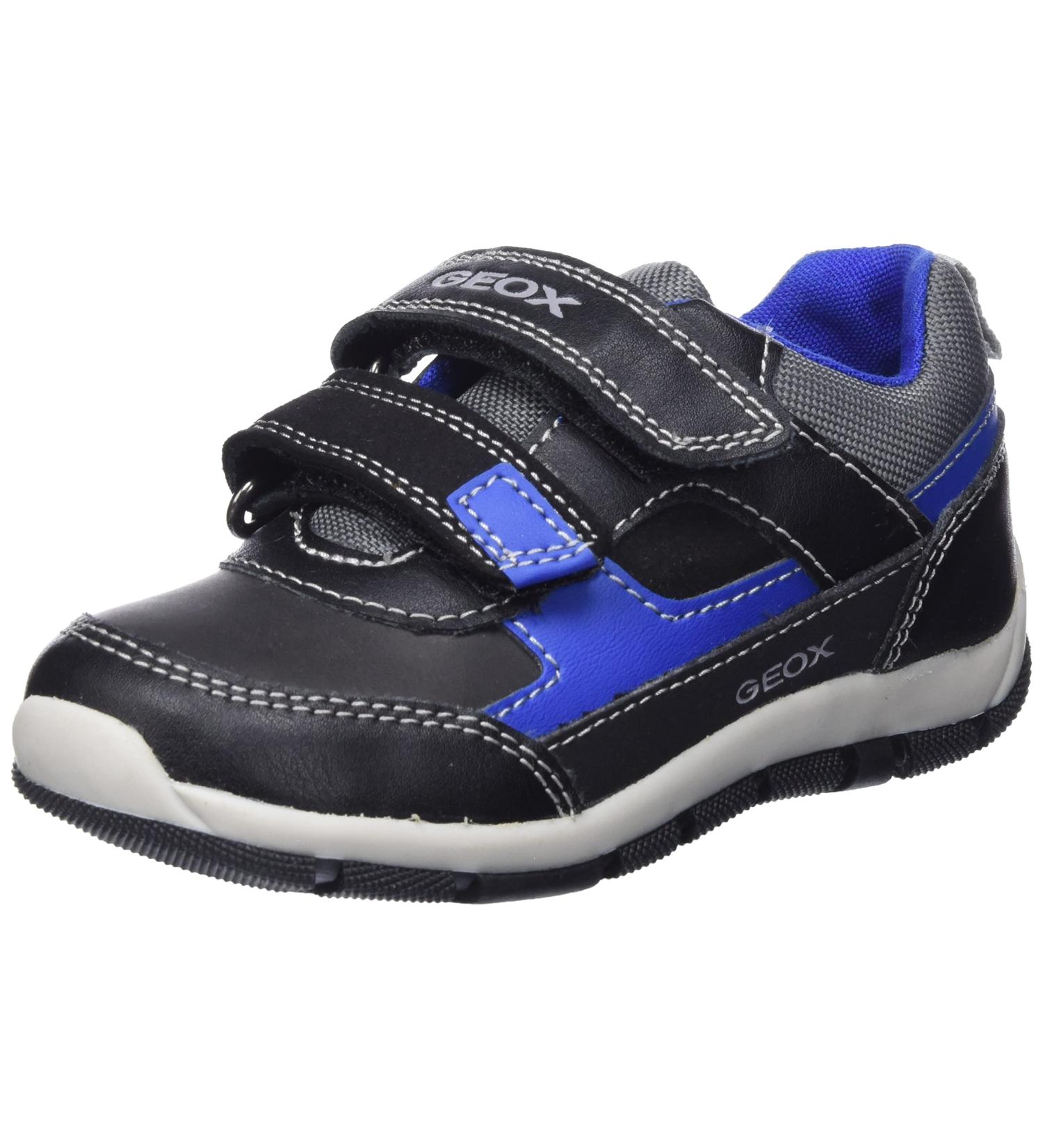 Geox Boy's B Heira Sneakers - 3.5 UK Child - Black Royal - Buy Online on GoSupps.com