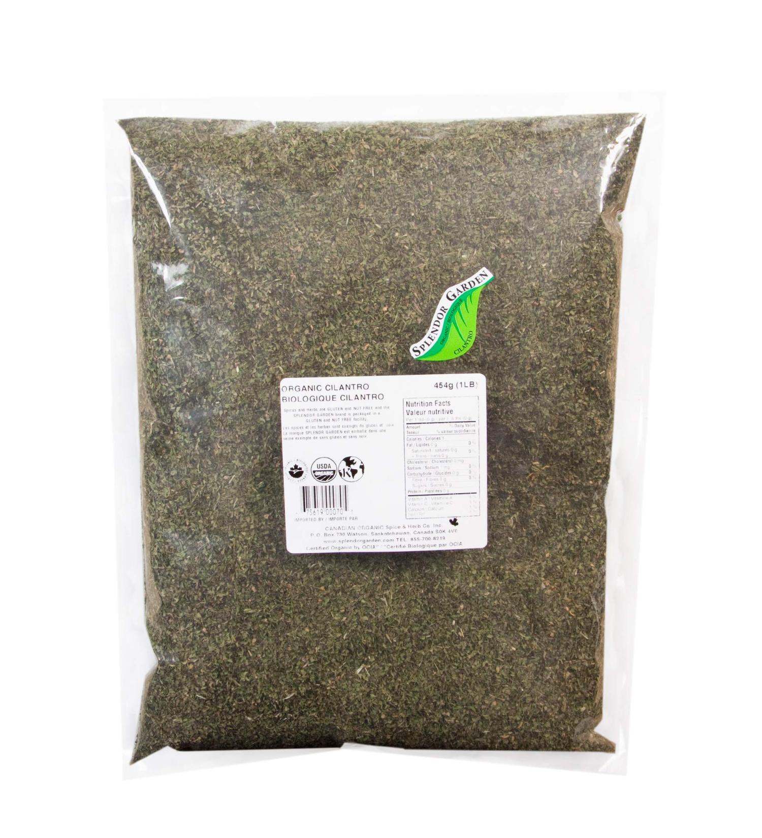 Splendor Garden organic Cilantro 454.0 Gram - Buy Online on GoSupps.com