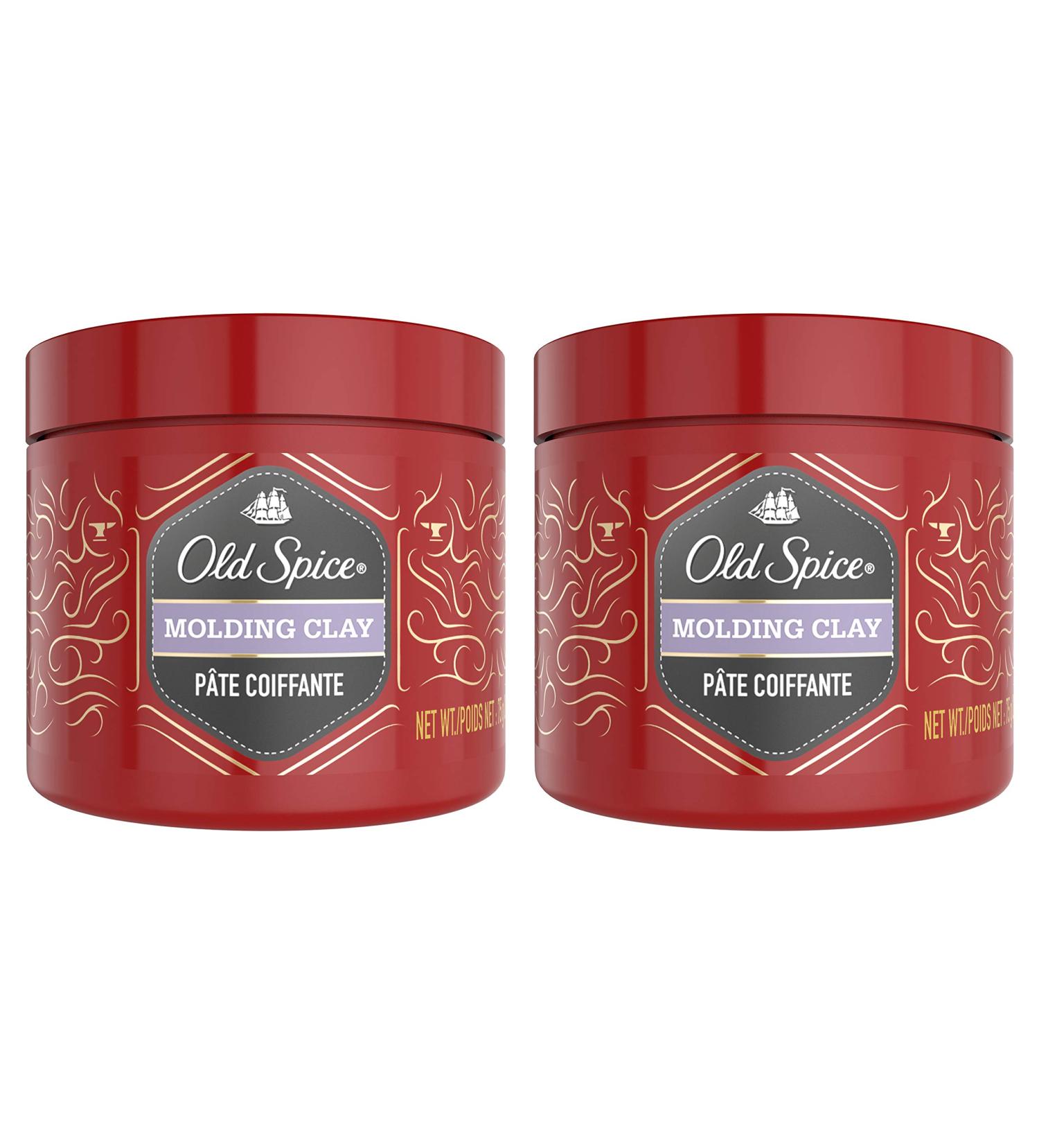 Old Spice Artisan Molding Clay, 2.64 oz Twin Pack