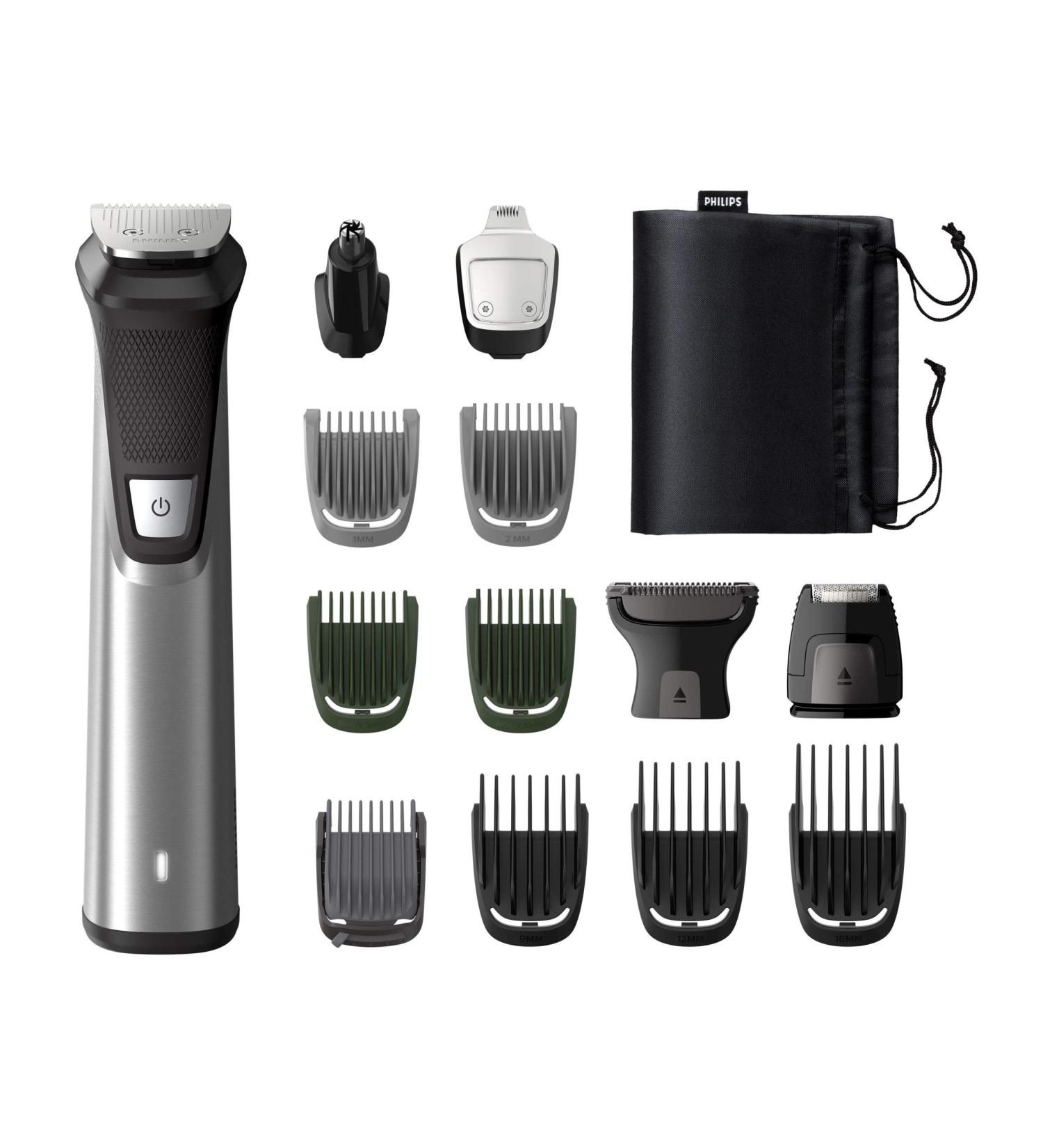 Philips MG7745/15 14-in-1 Multigroom: Beard, Hair, Body Trimmer with Self-Sharpening Blades - Buy Online on GoSupps.com