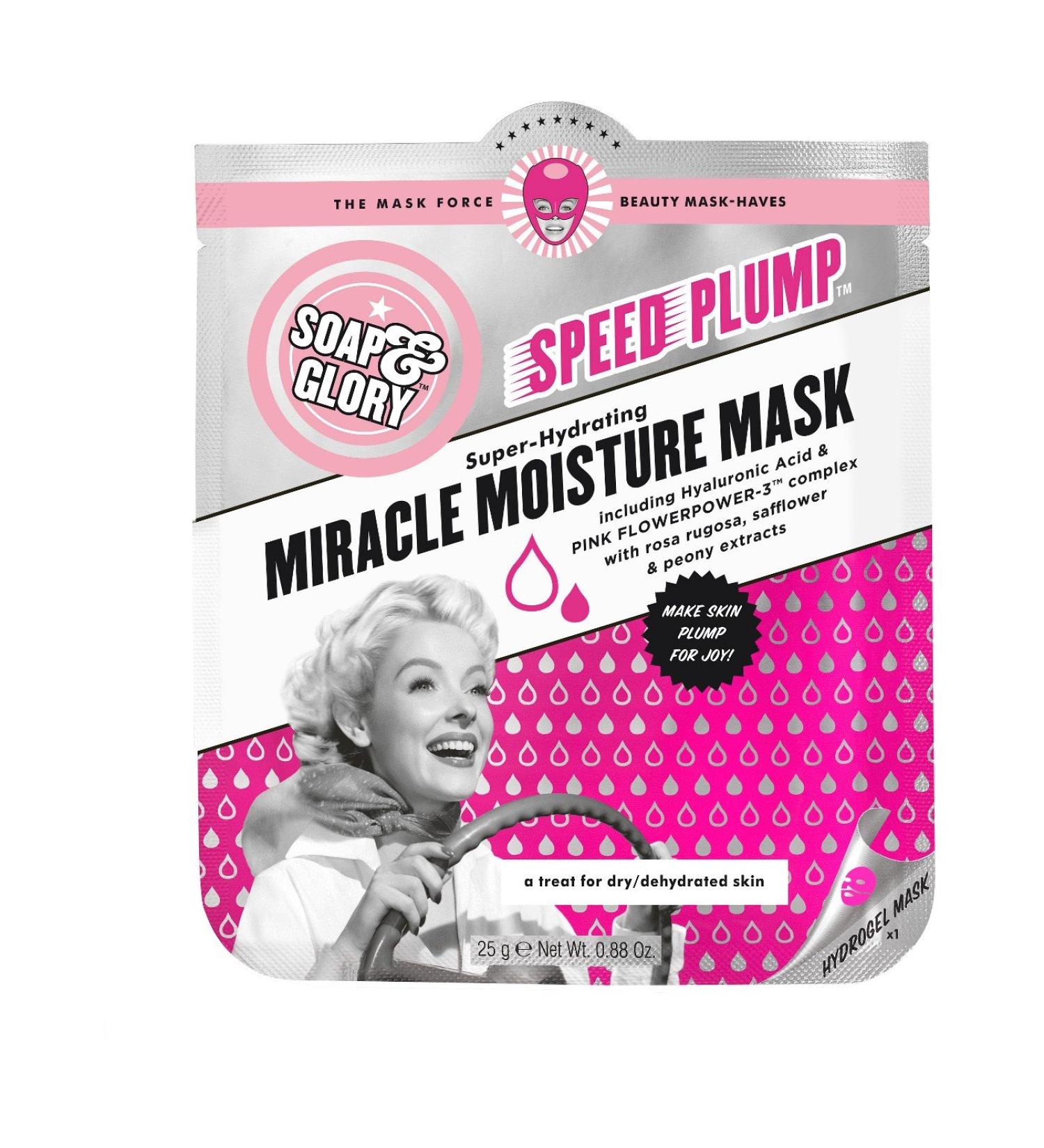 Soap & Glory Speed Plump Miracle Moisture Mask - .88oz