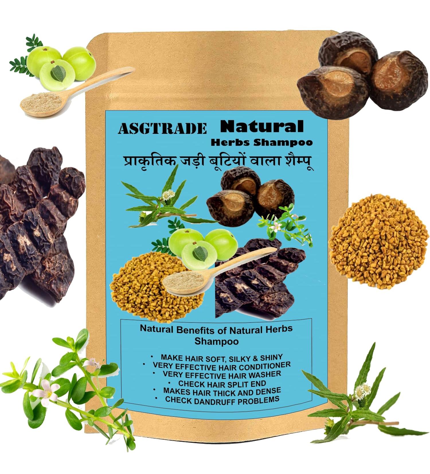 Natural Hair Mask for Hair Fall & Split Ends | Organic Nourishment for Silky Shiny Hair - Buy Online on GoSupps.com