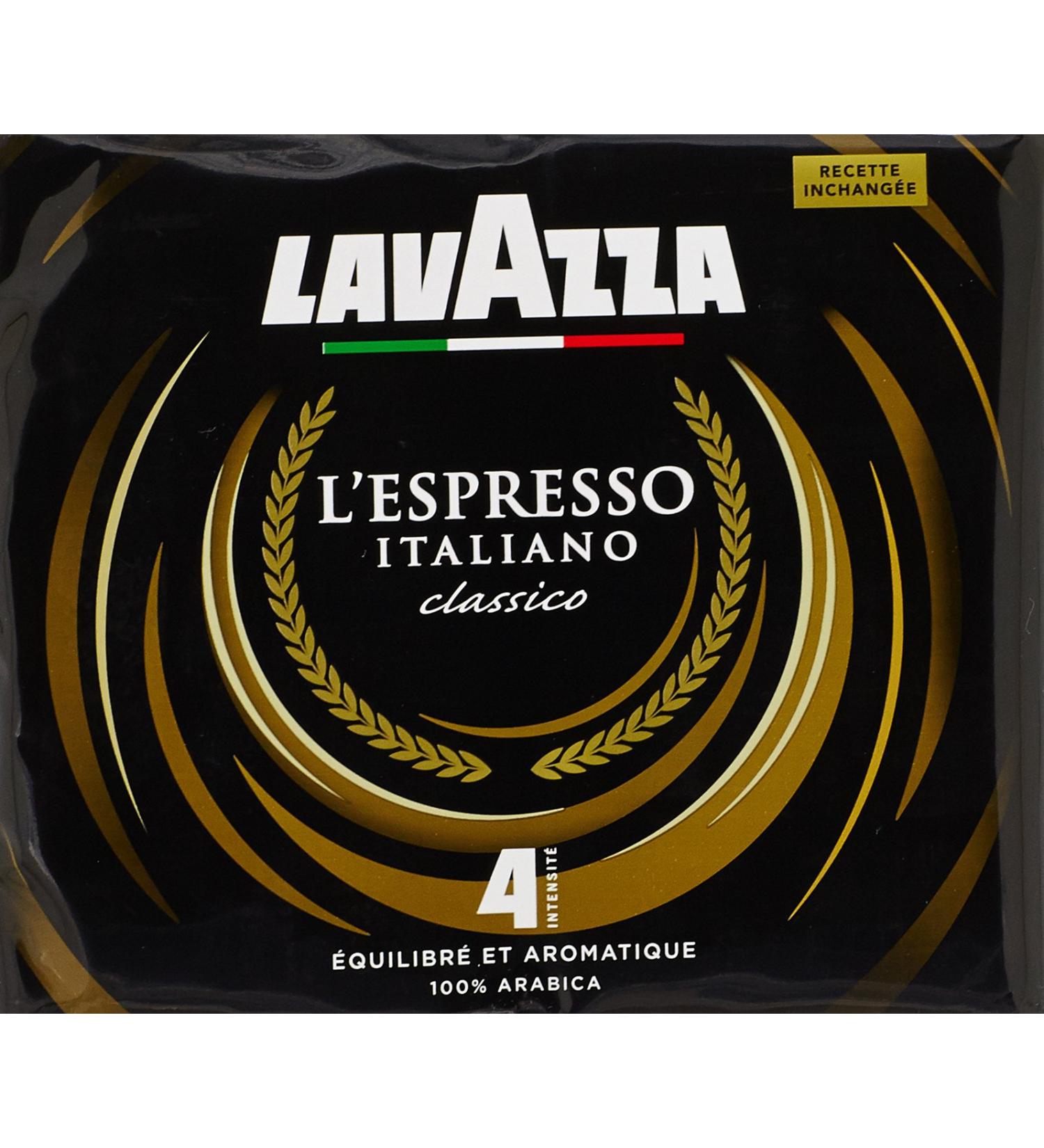 Lavazza Cafe moulu Espresso Italiano 100% Arabica (intensity 5) - Lot of 2x250g - Buy Online on GoSupps.com