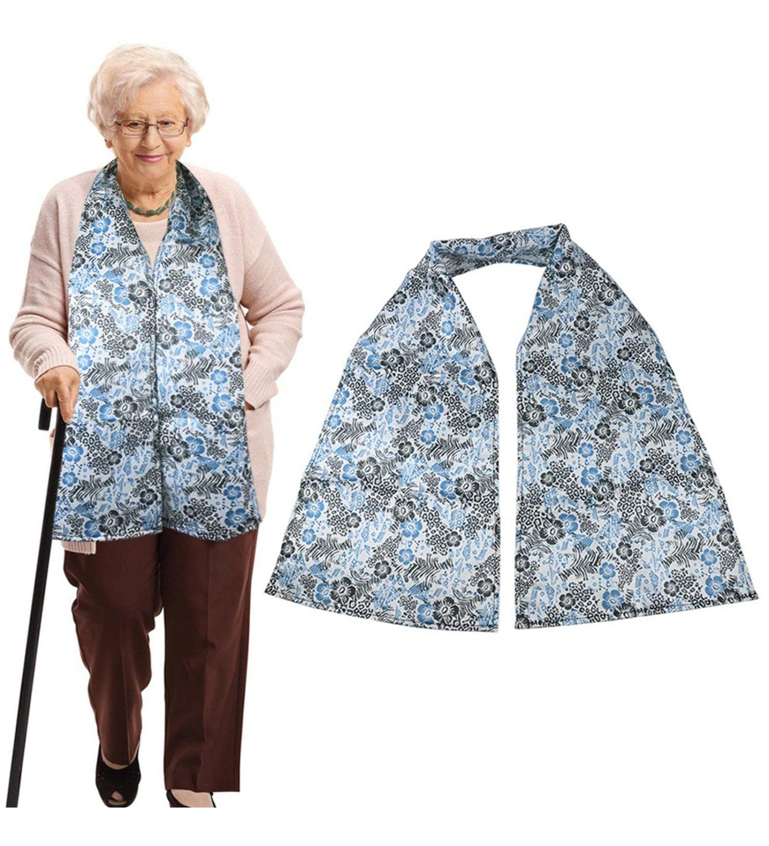 Adult Feeding Bibs | Washable and Reusable Adult Bib Clothing Protectors - Adult Bib 3 Pcs Single Attribute - Buy Online on GoSupps.com