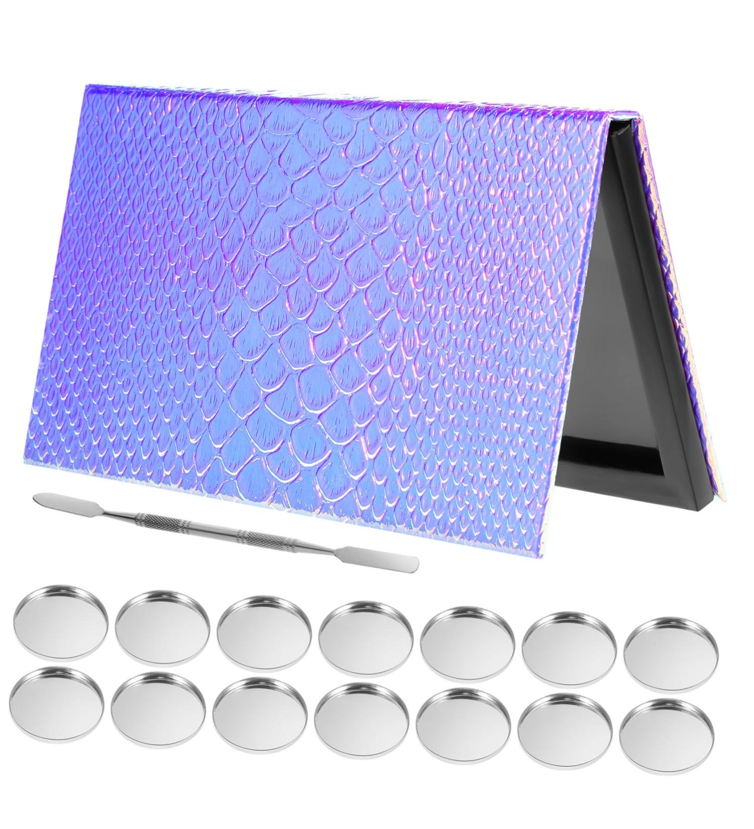 Palette de Maquillage Magn tique Vide avec Bo tiers M talliques et Grattoir Grand Espace pour Fards Paupi res Accessoire Professionnel et Voyage - Buy Online on GoSupps.com