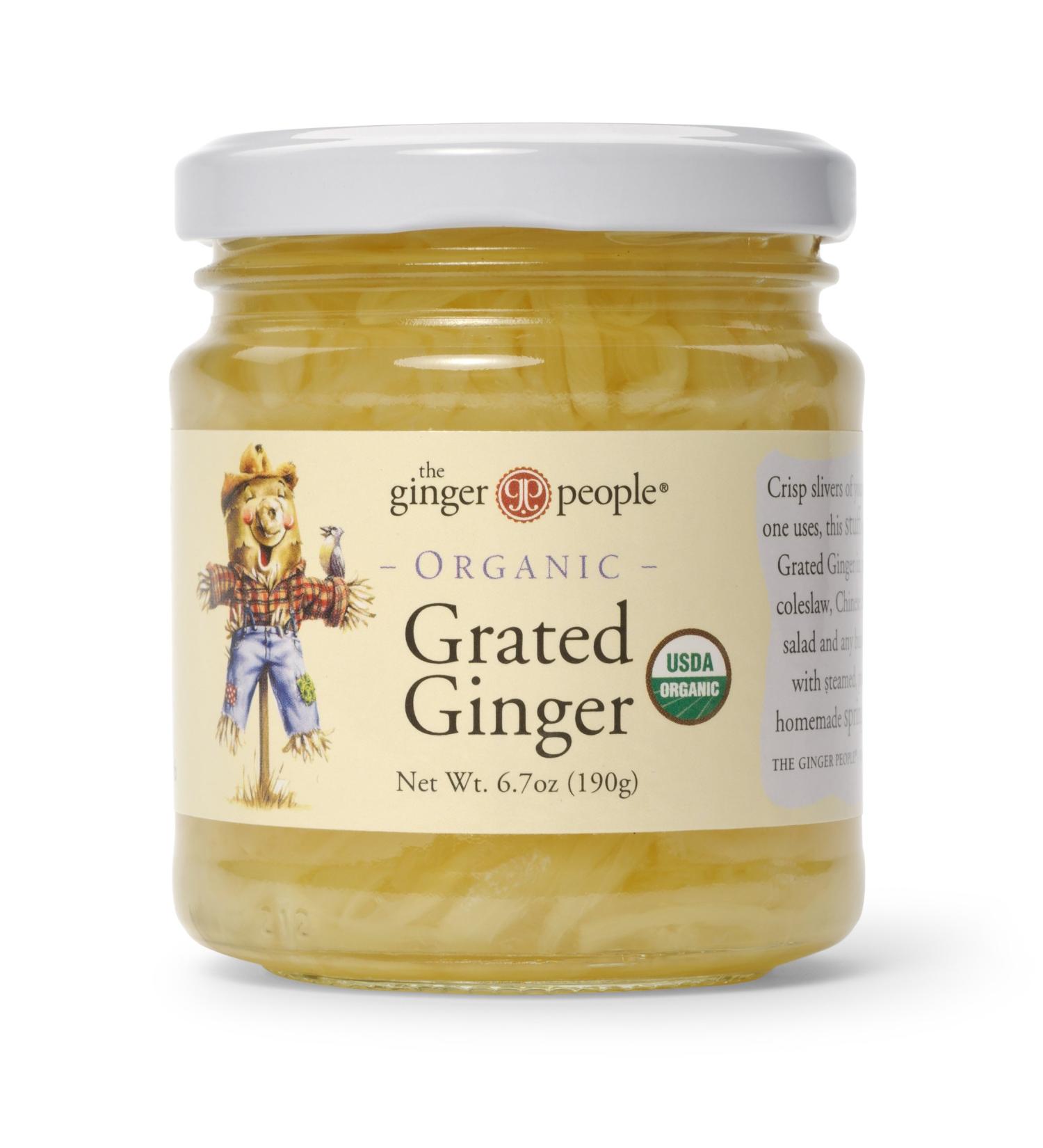 The Ginger People Organic Grated Ginger, 6.7000-ounces (Pack of 12)
