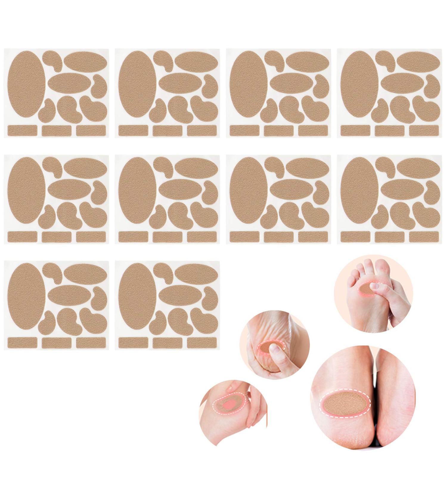 Moleskin Tape Flannel Adhesive Pads for Foot Protection - Cenipar Moleskin Pre-Cut Patches for Heels - Buy Online on GoSupps.com