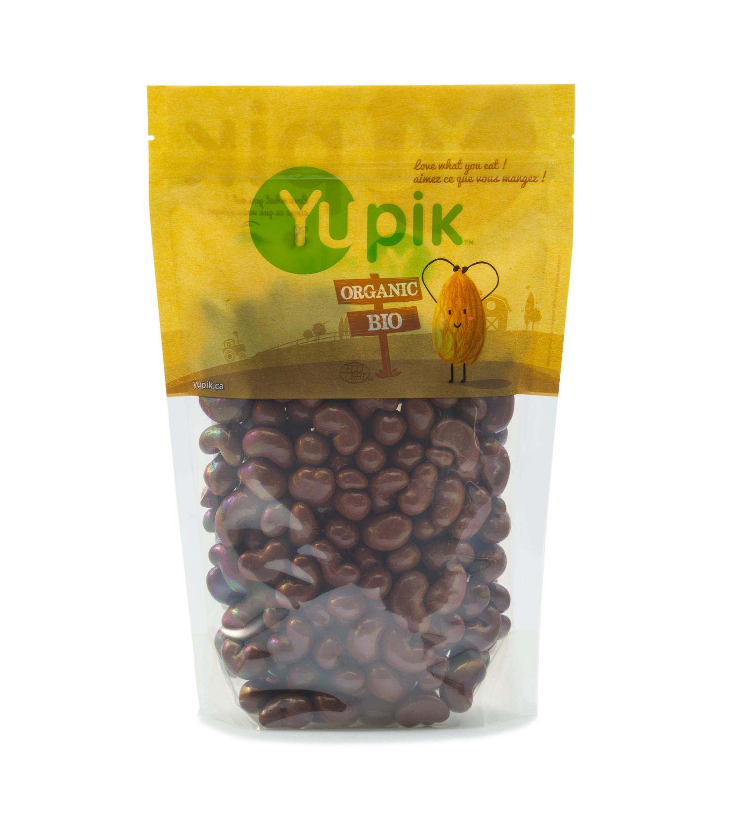 Yupik Organic Milk Chocolate Cashews 1kg 6 Count 6 kg - Buy Online on GoSupps.com