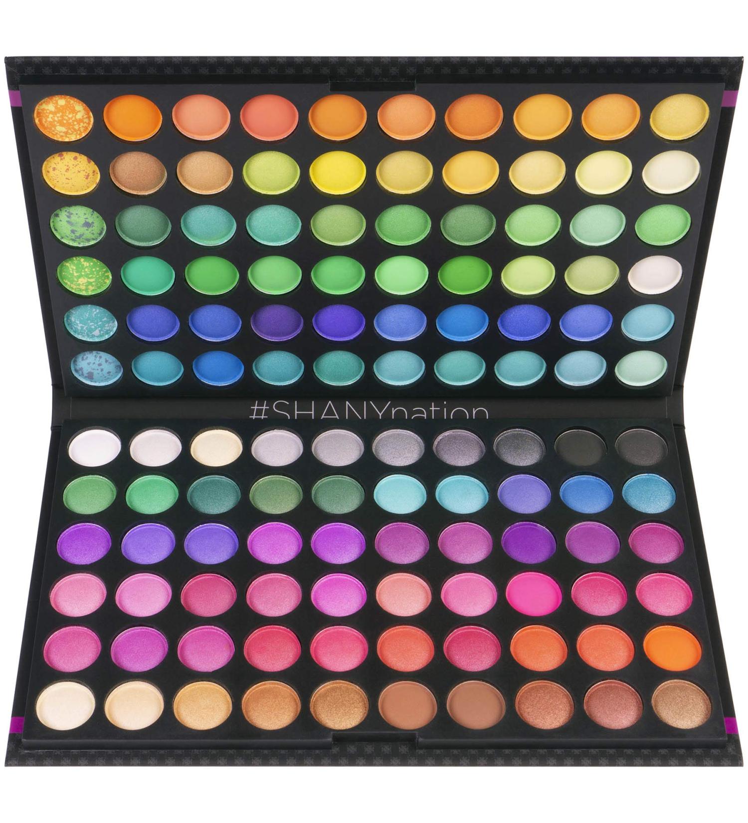SHANY 120 Color Eye Shadow Palette - Bold & Bright Collection, Highly Pigmented, Long Lasting - Vivid Natural Colors - 1 Count - Buy Online on GoSupps.com