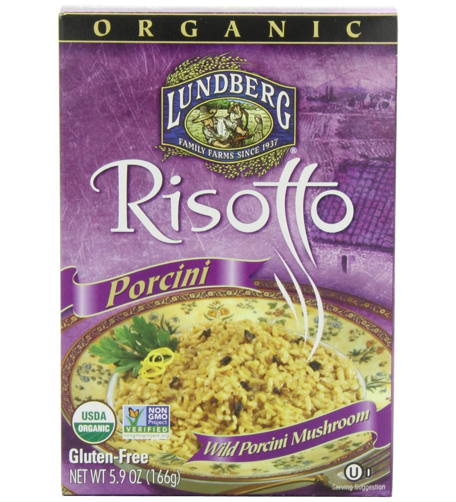 Organic Porcini Wild Mushroom Risotto 5.90 Ounces (Case of 6)6