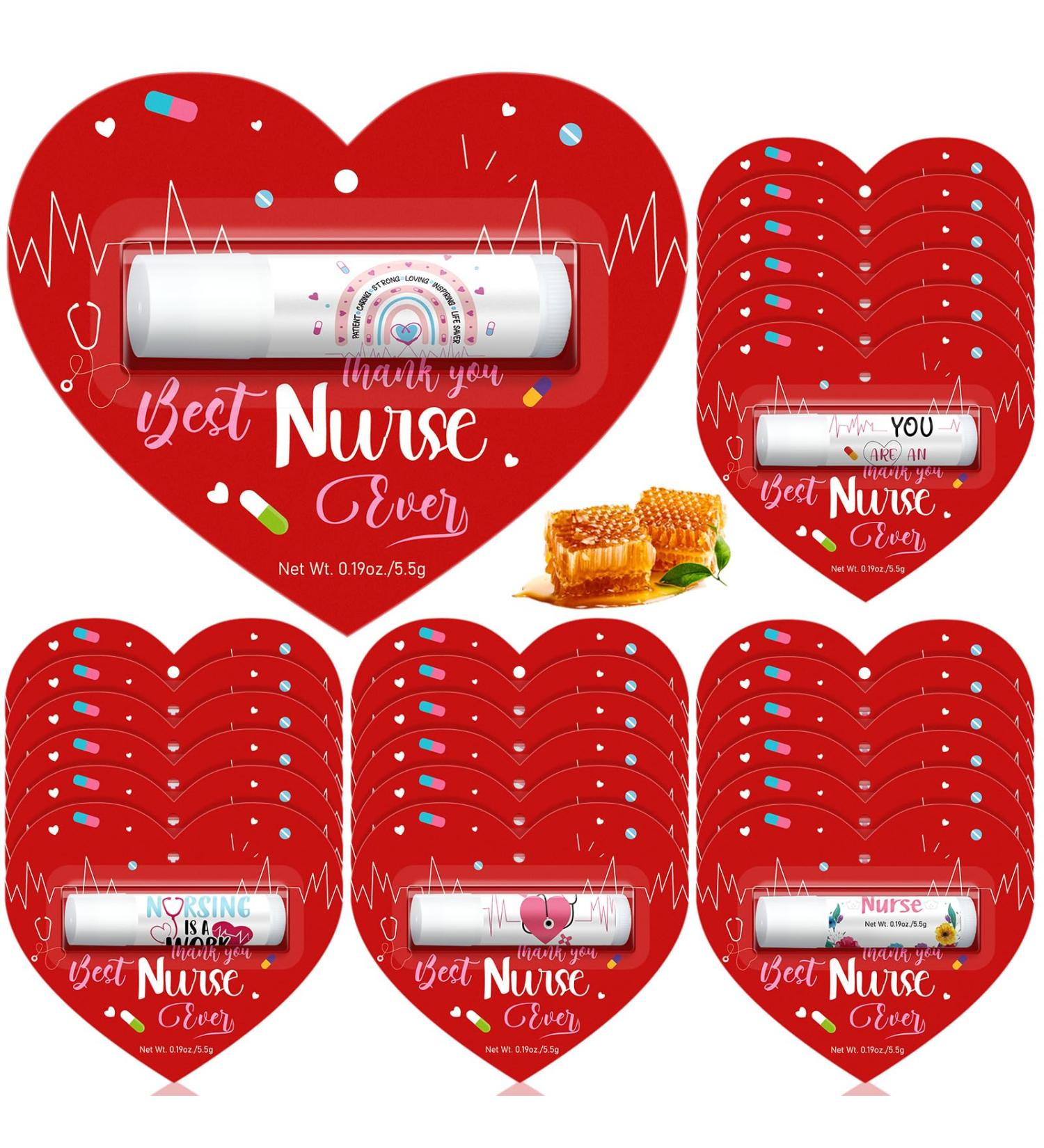 30 Pack Nurses Appreciation Gifts Bulk Nurses Week Lip Balms Hospital Staff Team Thank You Gifts Winter New Year Appreciation Party Favors for Coworkers Midwife Women Volunteer Presents Honey 30 - Buy Online on GoSupps.com