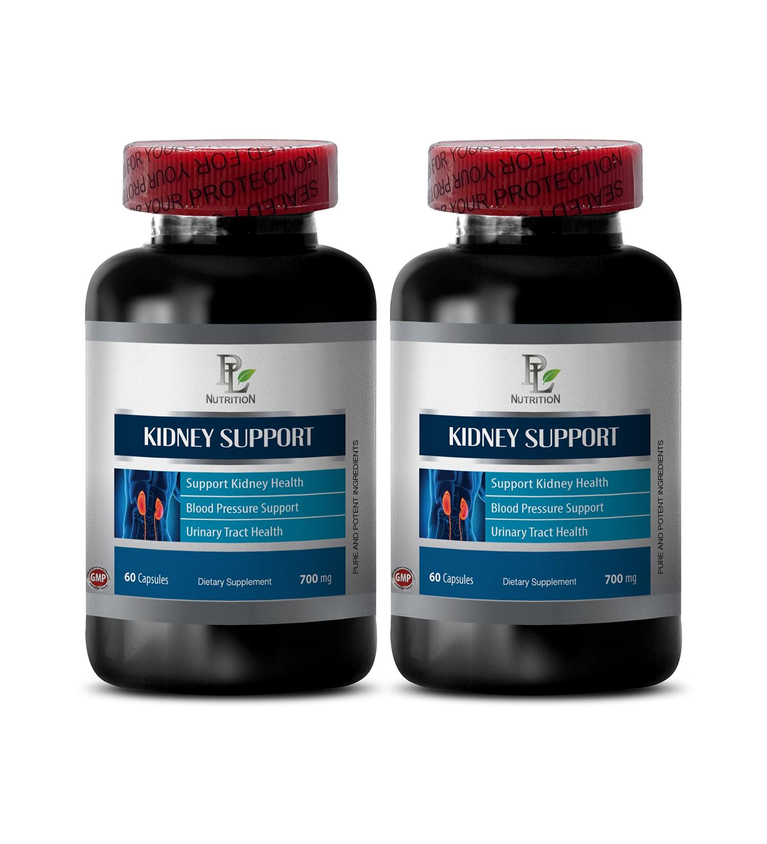 Kidney Support Complex - Detox Capsules for Kidney Nutrition, Repair & Cleanse - 120 Capsules - Buy Online on GoSupps.com