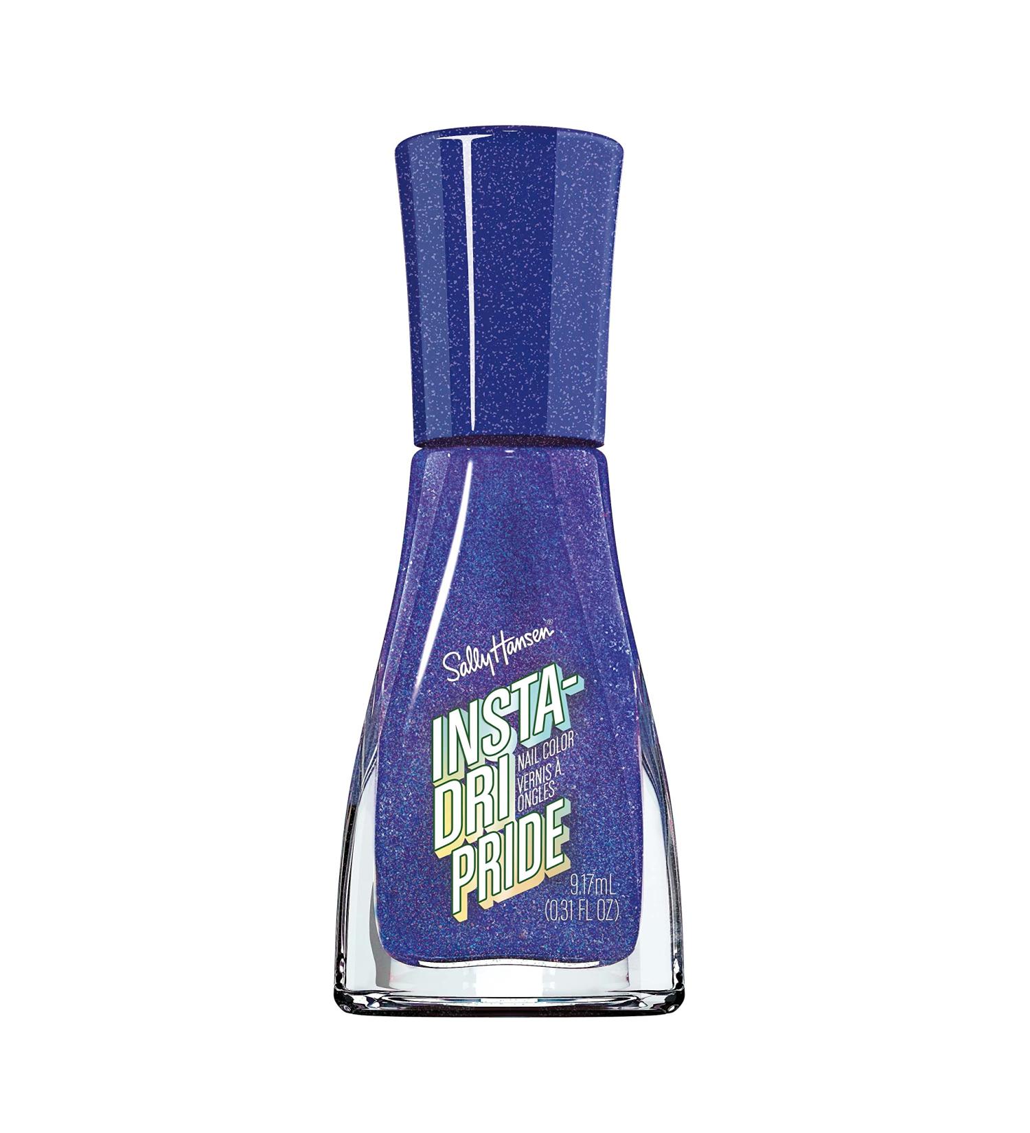 Sally Hansen x GLAAD Insta Dri Nail Polish - Blue Serenity - 0.31 fl oz (Pack of 1) - Buy Online on GoSupps.com