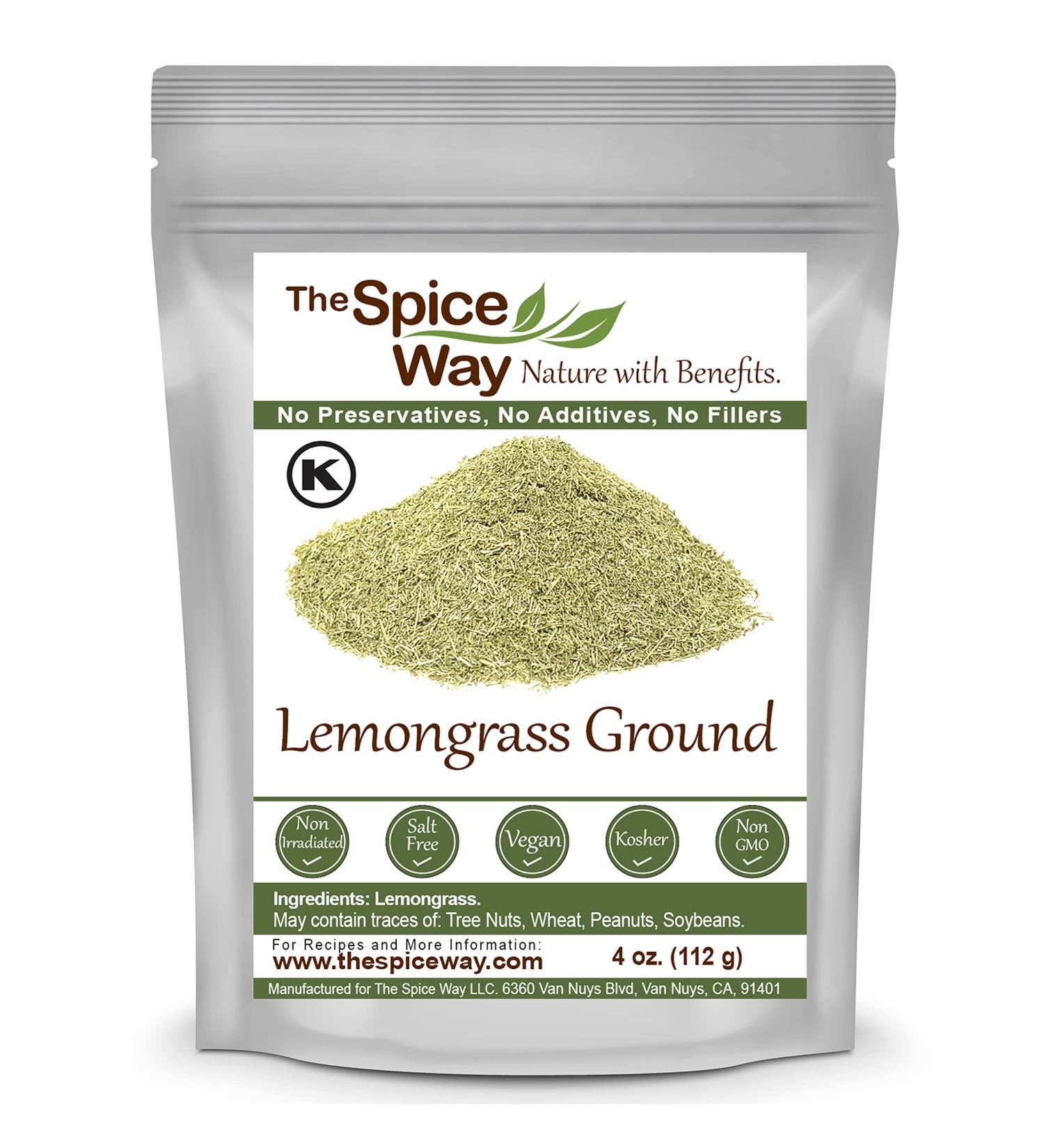The Spice Way Lemongrass Powder - 4 oz | Cooking & Tea Herb - Buy Online on GoSupps.com