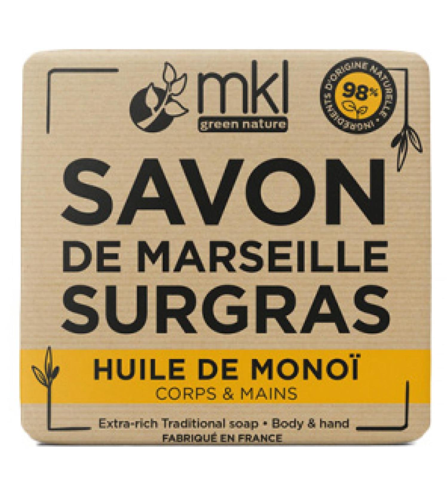 MKL Green Nature Marseille Monoi Soap 100 g
