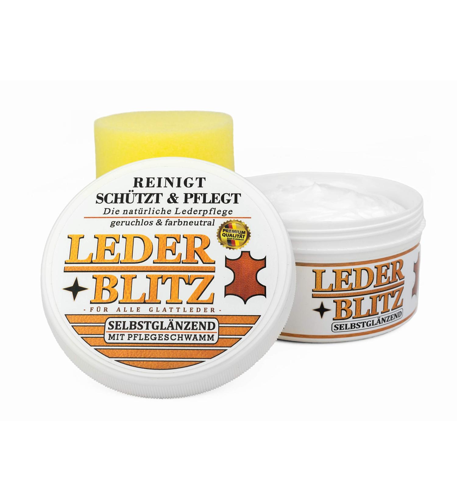 Premium Colorless Leather Care Balm for Jackets Handbags Shoes & More | Cleans & Maintains All Leather Types - Buy Online on GoSupps.com