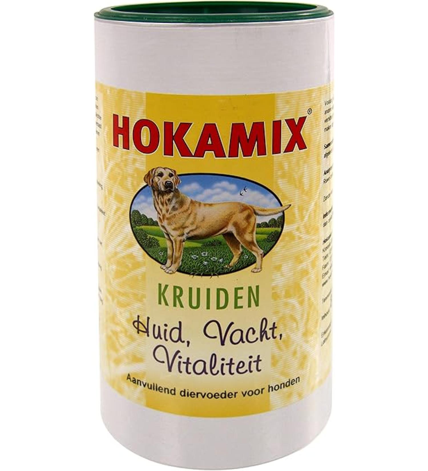 Hokamix30 Classic Powder for Dogs - 30 Essential Herbs Supplement (800g) - Original Gray All-Rounder Mix for Dog Health - Buy Online on GoSupps.com