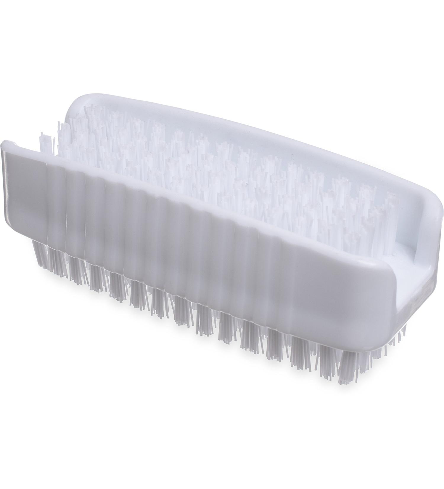 Sparta Plastic Hand and Nail Brush with Polypropylene Bristles - Ideal for Kitchens, Homes, and Restaurants - 3.5 Inches, White (Pack of 24) - Buy Online on GoSupps.com