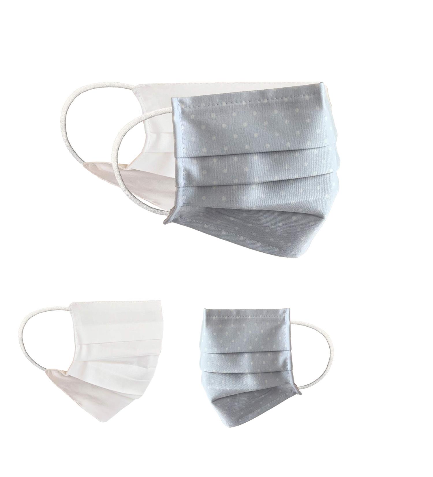 BAF Community Mask Set for Teens | Adjustable Unisex Washable Masks | Motif BCI Nose Protection - Style 37 T Gray - Buy Online on GoSupps.com