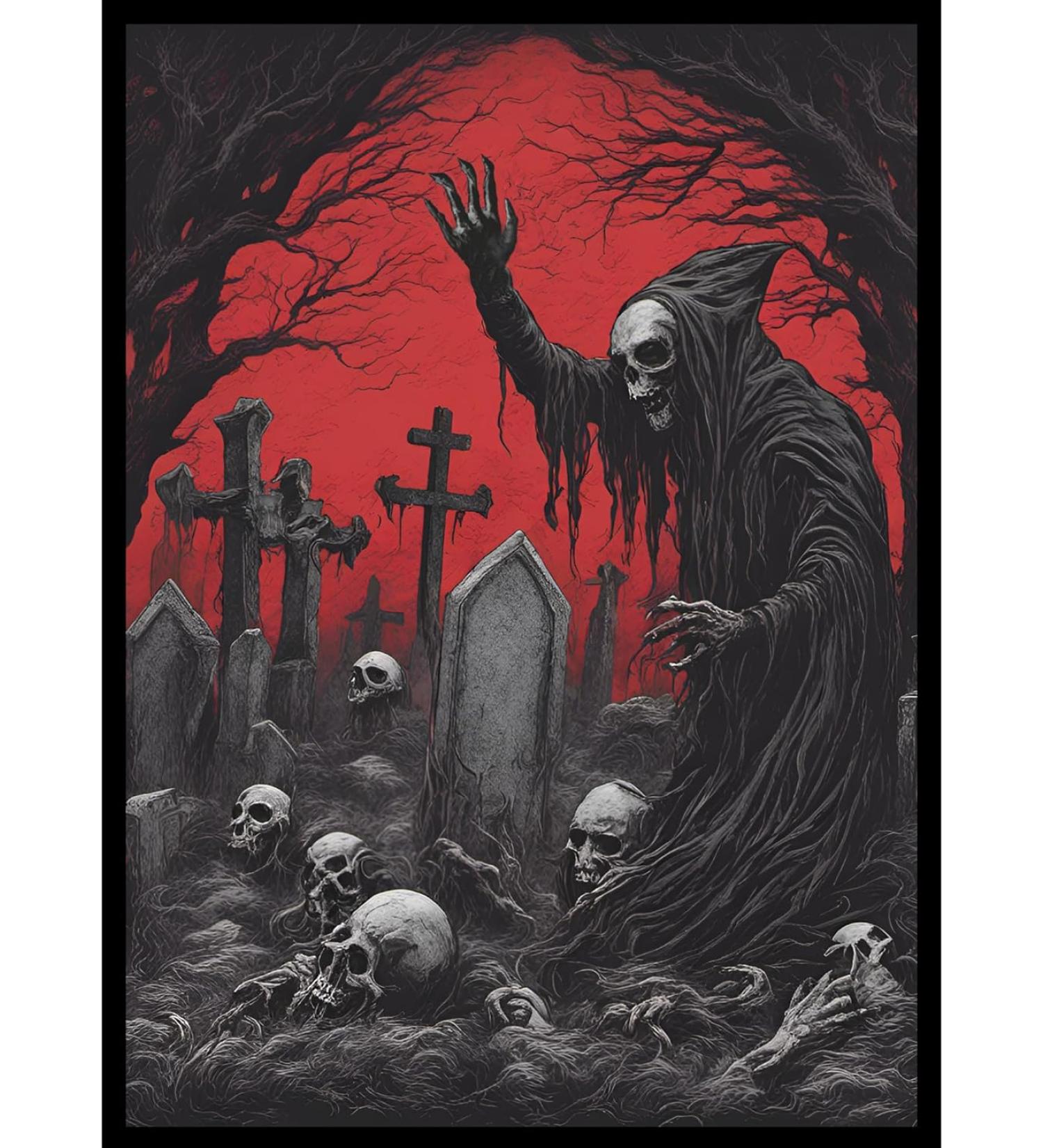 MTG (Red/Black Necromancer) - 100ct Matte TCG Art Card Sleeves by Ai Armor  | Buy Now with Express International Delivery | GoSupps.com