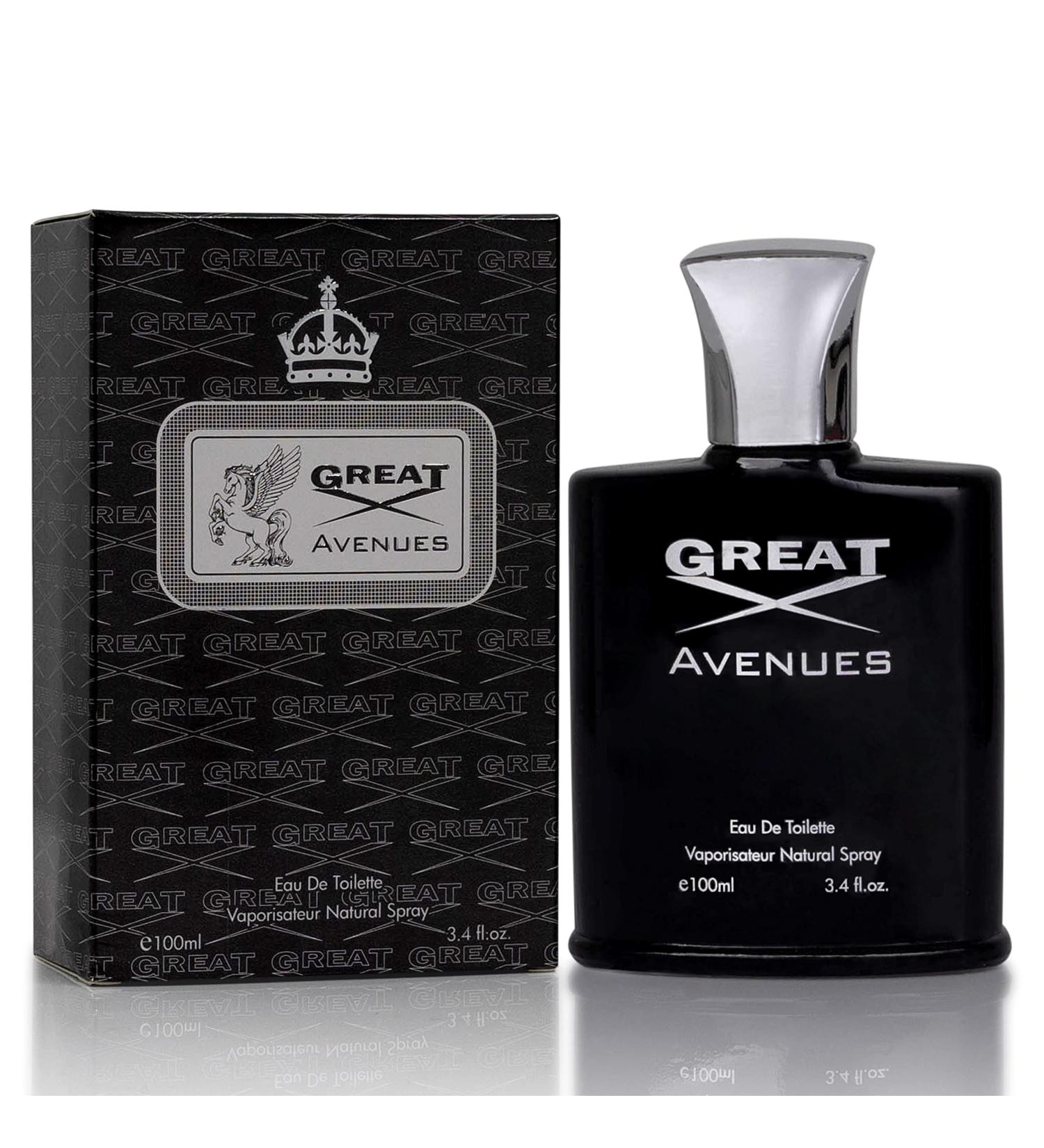 NovoGlow Great Avenues for Men - 100ml Eau De Parfum Spray for Men - Long Lasting Woody Fruity & Smoky Fragrance Smell Fresh All Day Long (B) - Buy Online on GoSupps.com