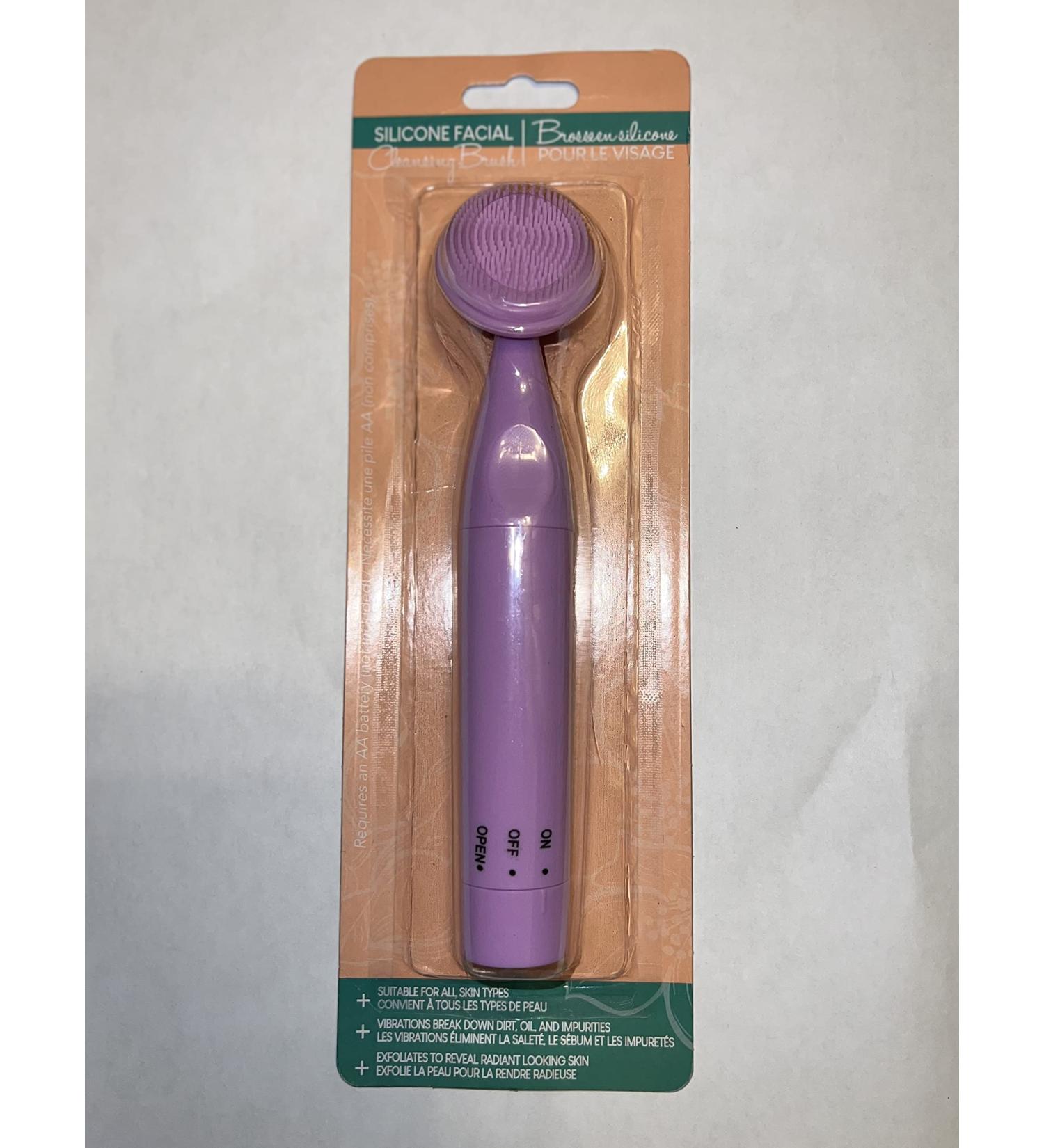 Silicone Facial Cleaning Brush Pink