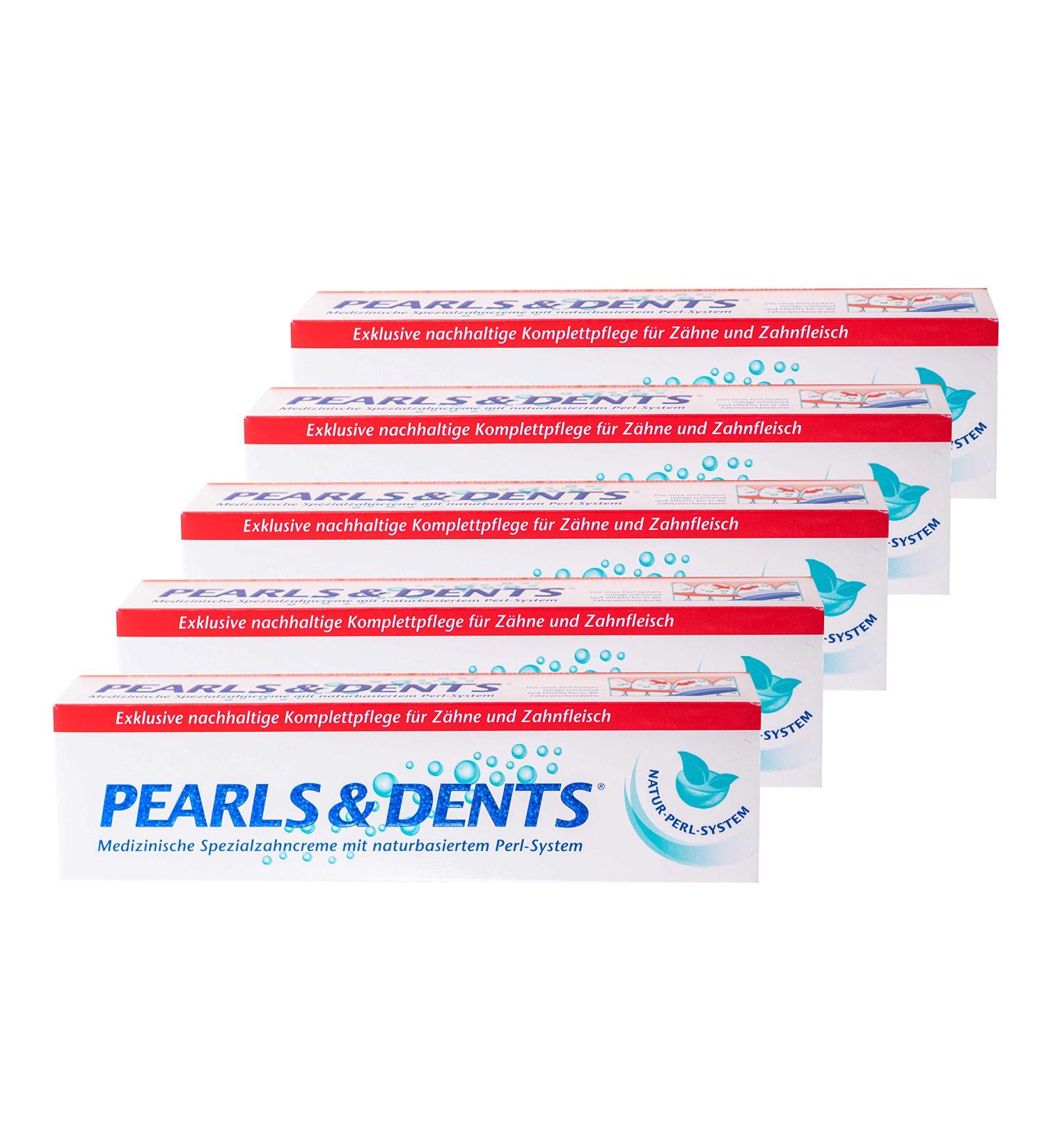 5x Pearls & Dents Toothpaste 100ml Toothpaste Special