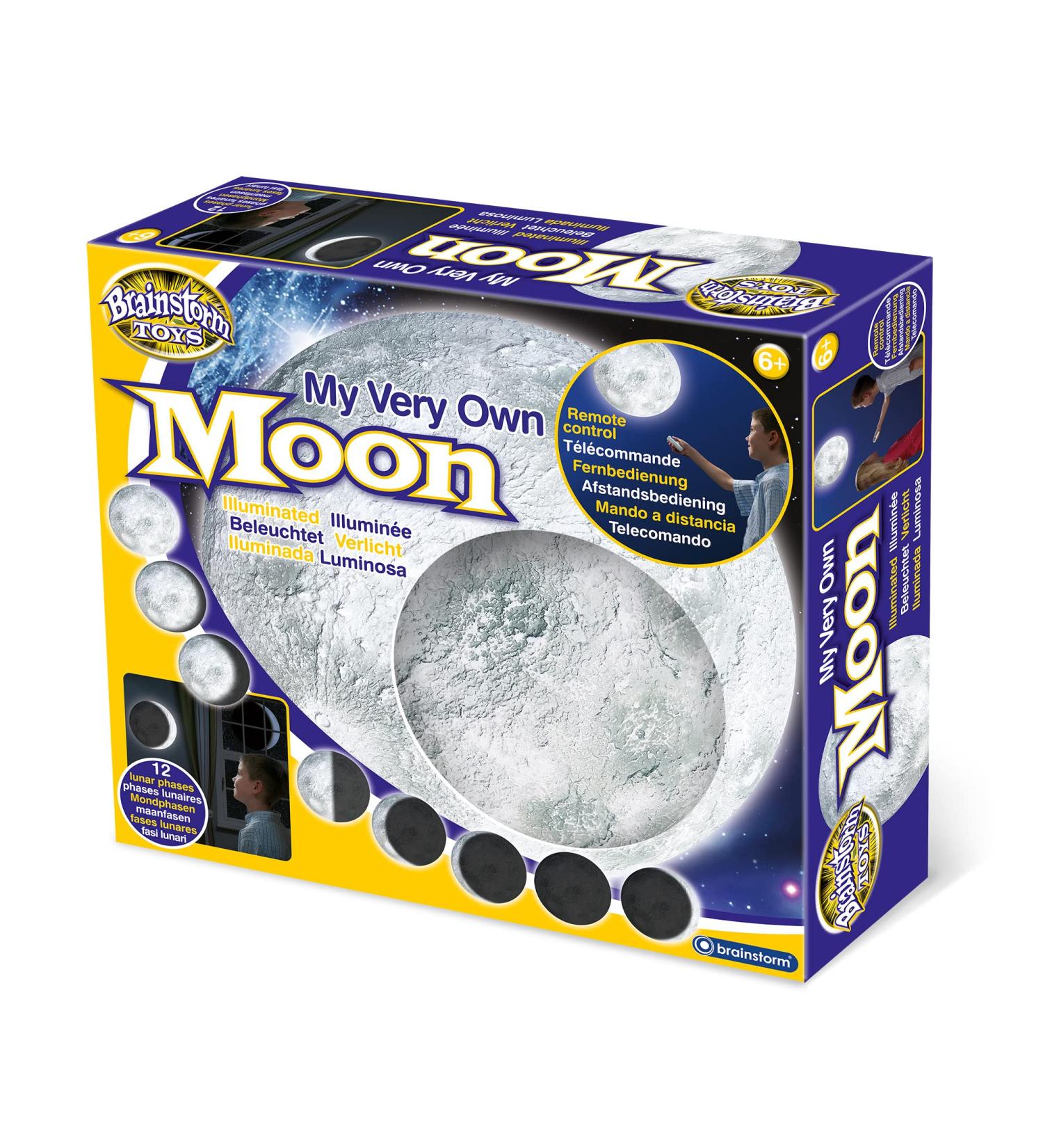 Brainstorm Toys E2003 My Very Own Moon Nightlight | 11.02 x 3.15 x 13.39 inches | Single - Buy Online on GoSupps.com