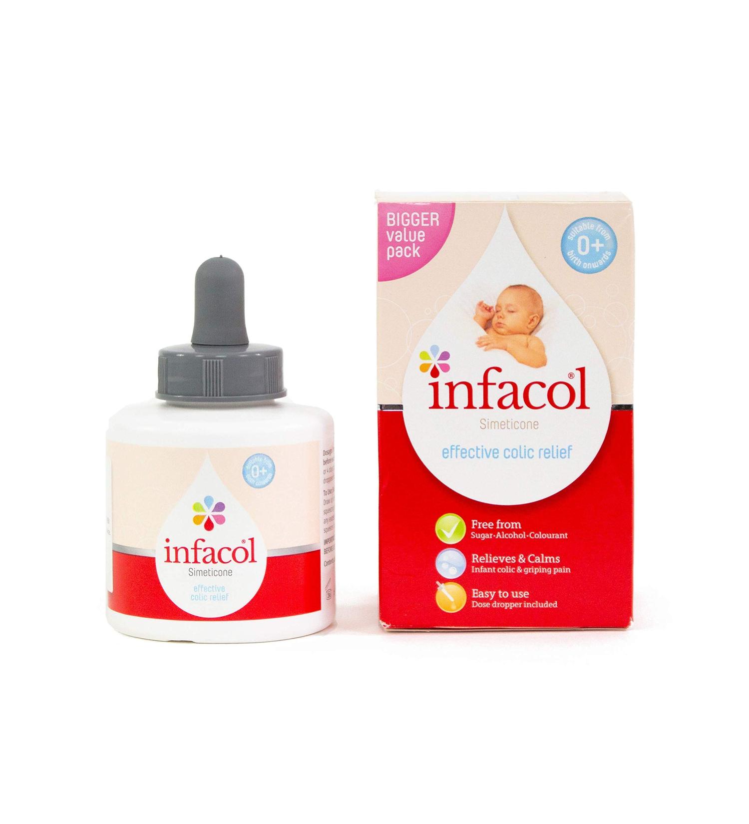 Infacol Simeticone Liquid 85ml - Effective Colic Relief for Babies from Birth Onwards - Buy Online on GoSupps.com