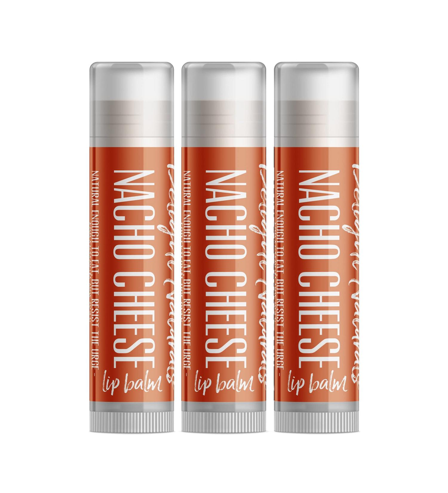 Nacho Cheese Lip Balm - Set of Three