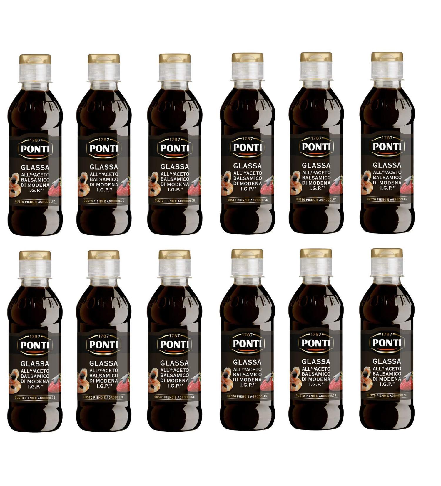 Modena Balsamic Vinegar Bridges Lot of 12 Balsamic Vinegars 250 ml