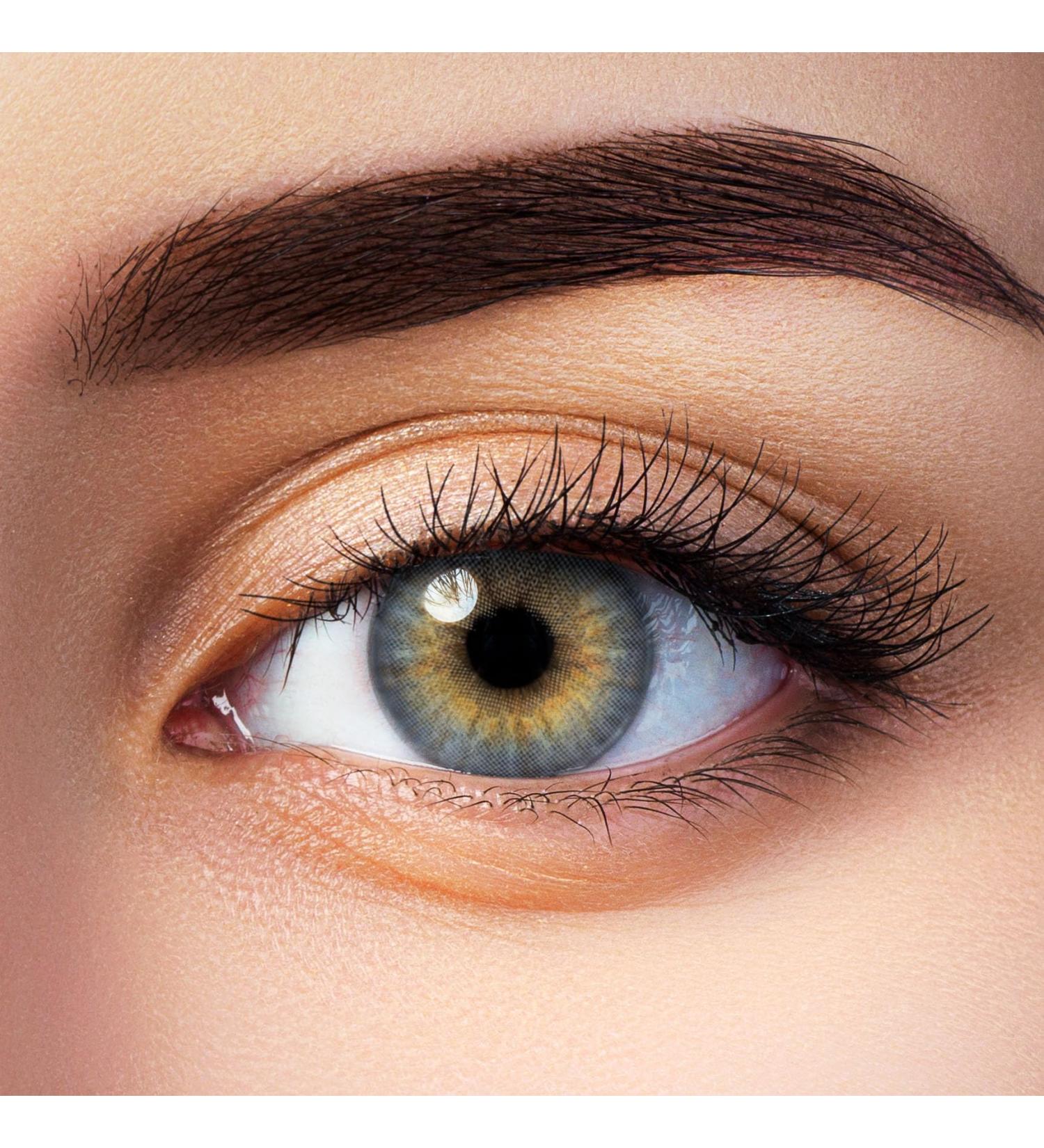 Aricona Blue Colored Contact Lenses -3.75 Diopters | Premium Hydrogel Natural Look for Glasses Wearers - Buy Online on GoSupps.com
