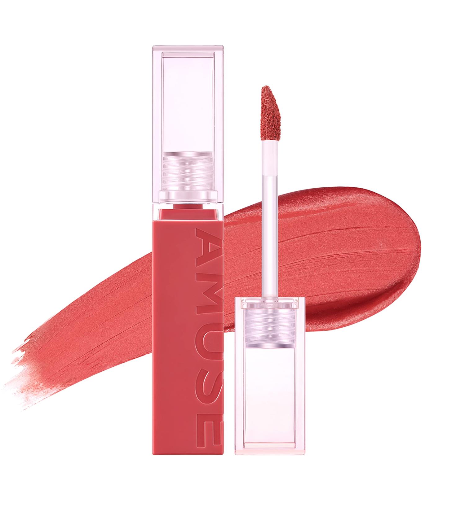 Amuse Chou Velvet Lip Tint Vegan 07 Falling Blossoms - Buy Online on GoSupps.com