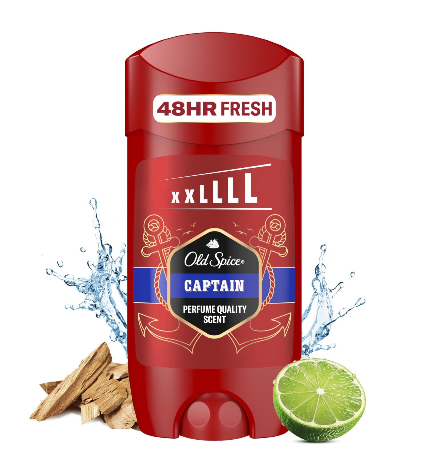 Old Spice Captain Deodorant Stick for Men 85 ml - Buy Online on GoSupps.com