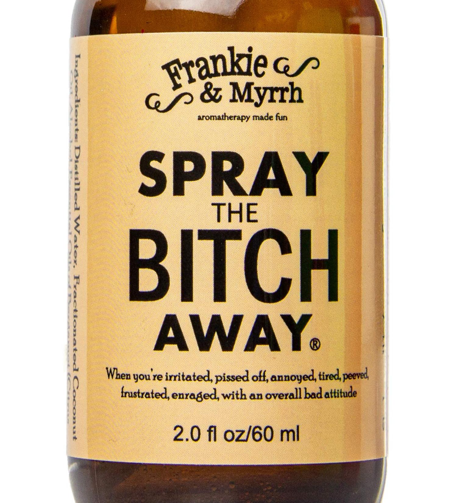 Frankie & Myrrh Spray The B Away | Aromatherapy Perfume with Bergamot Lavender & Frankincense | Relaxation & Emotional Balance Room/Linen Spray - Buy Online on GoSupps.com